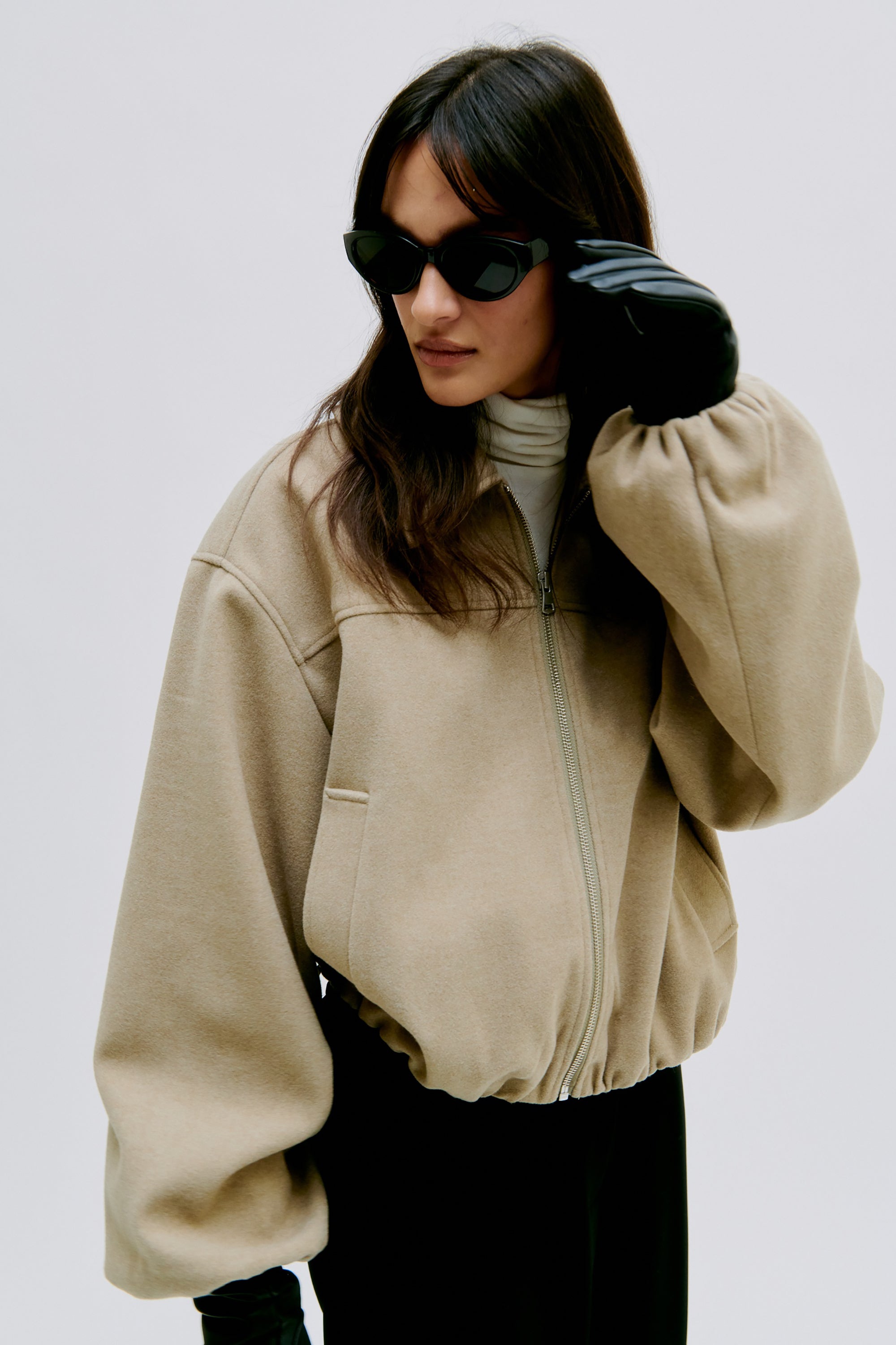 Dexa Jacket - Mid Brown Melange