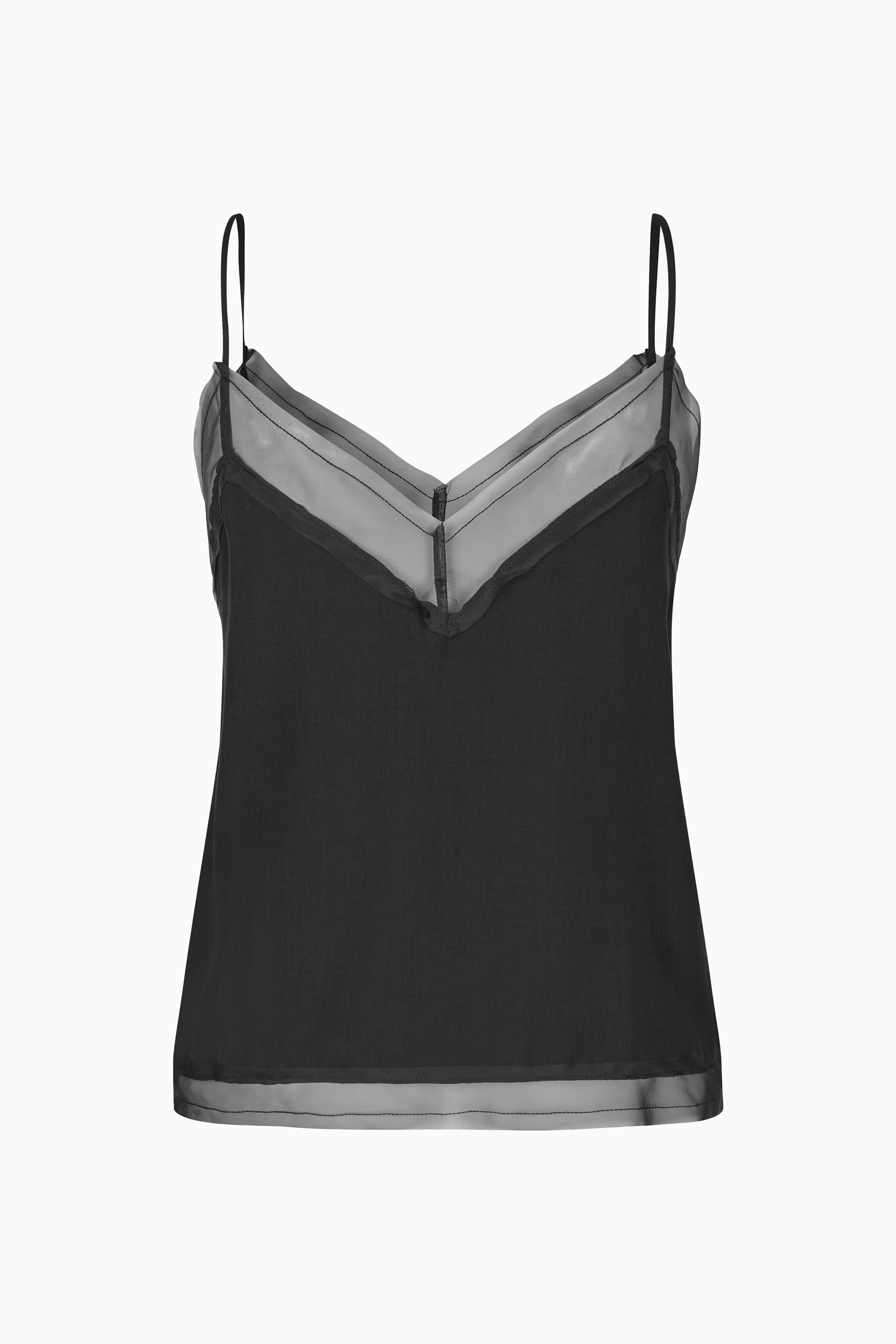 Diaz Strap Top - Black