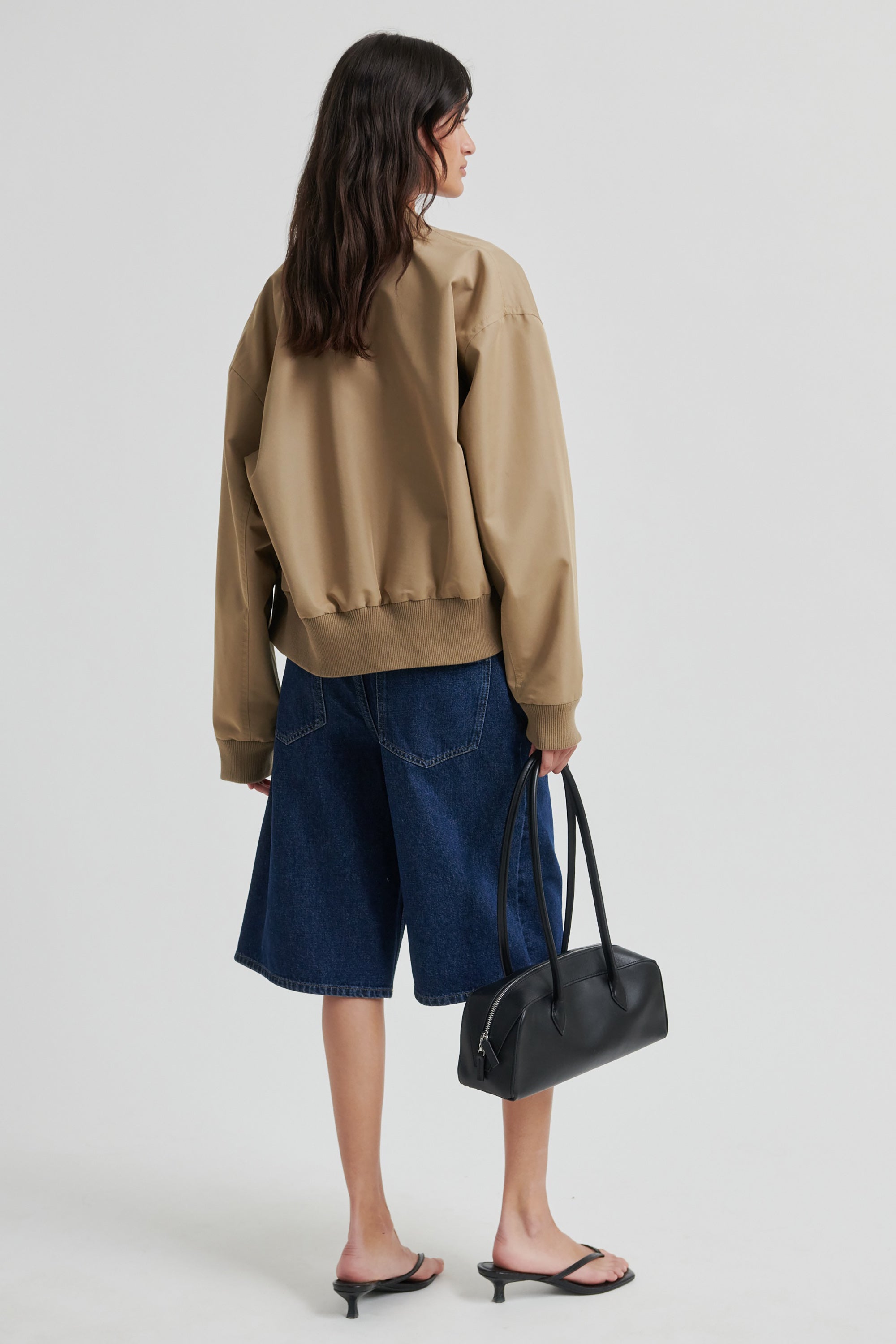 Effye Bomber Jacket - Petrified Oak