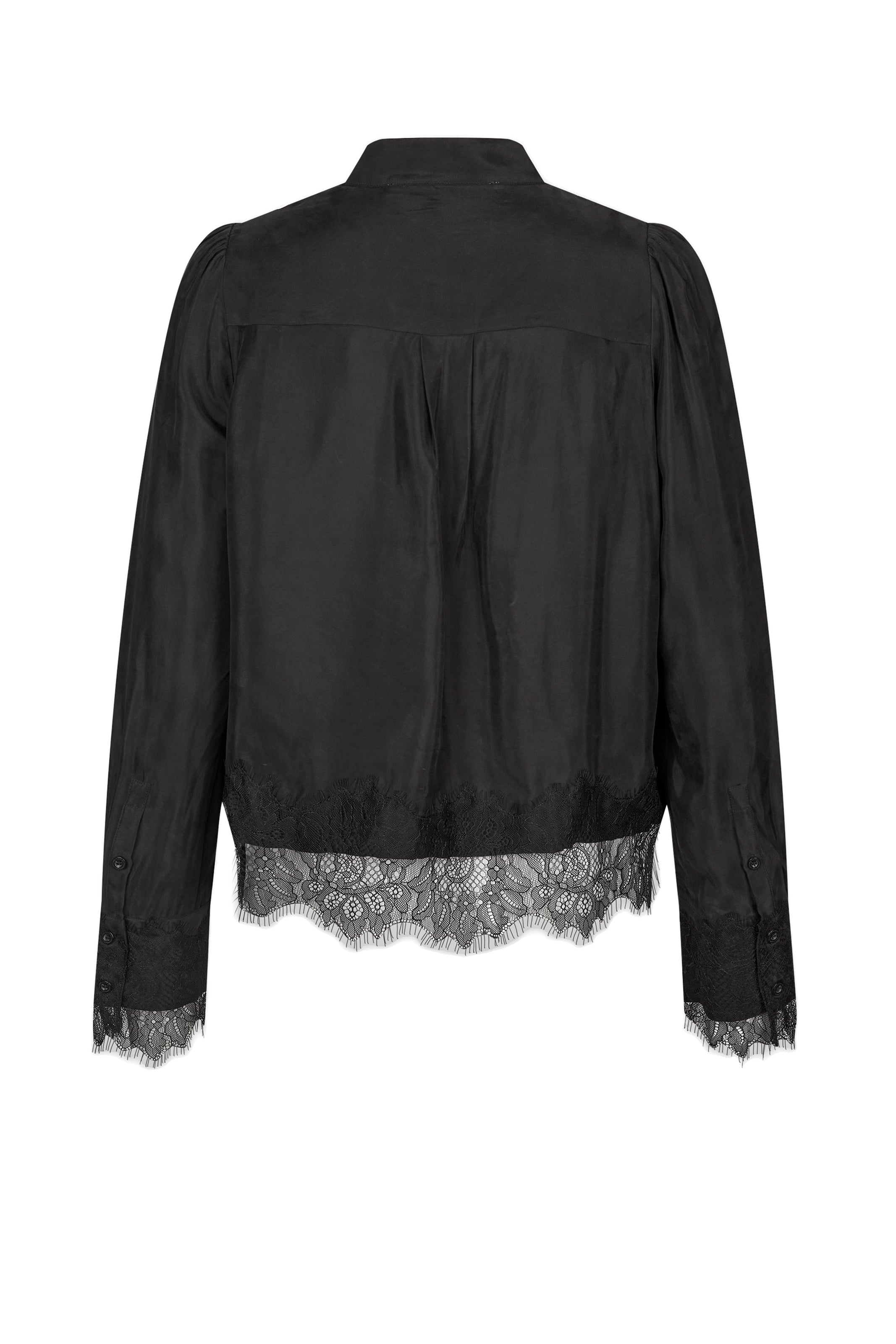 Esmae Lace Shirt - Black