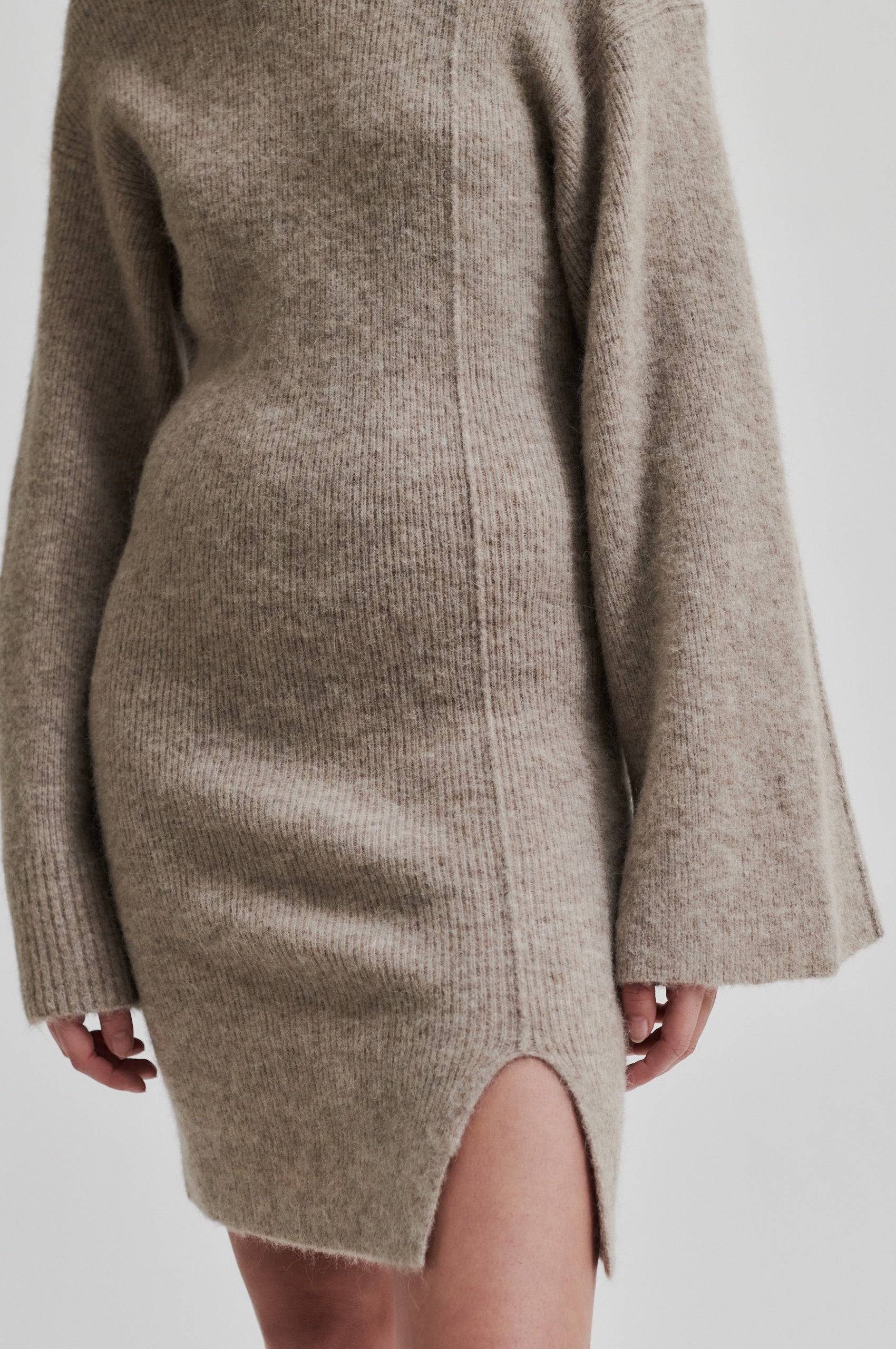  Eya Knit Dress - Roasted Cashew - RUM Amsterdam