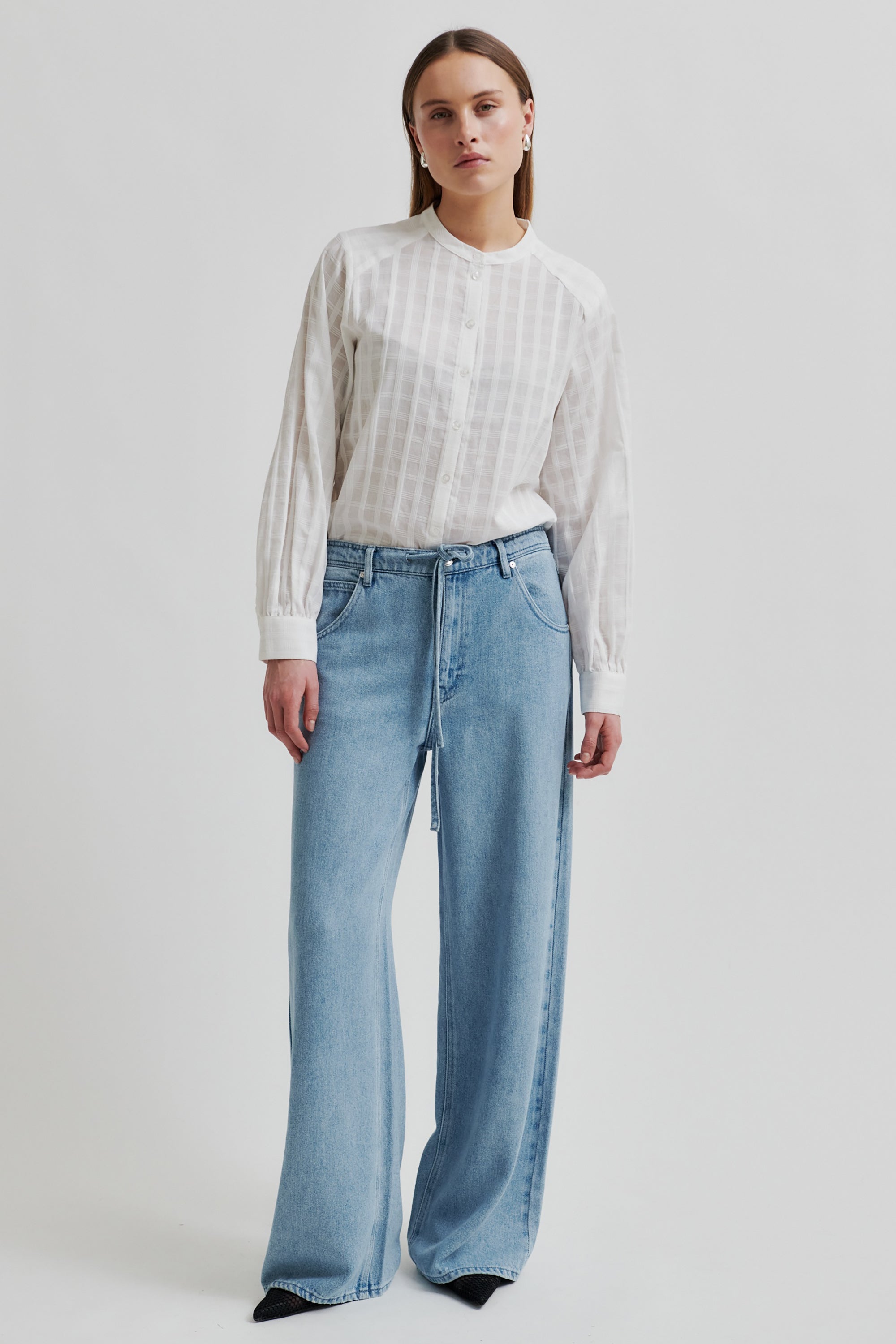 Irvine Denim Jeans - Blue Denim
