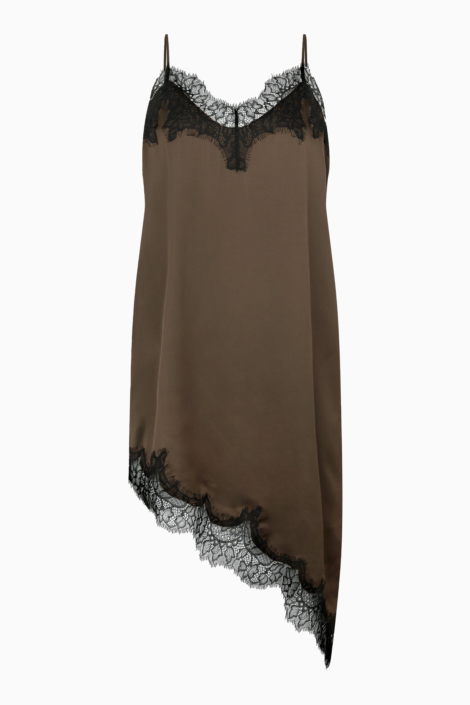 Lacia Contrast Mini Dress - Wren