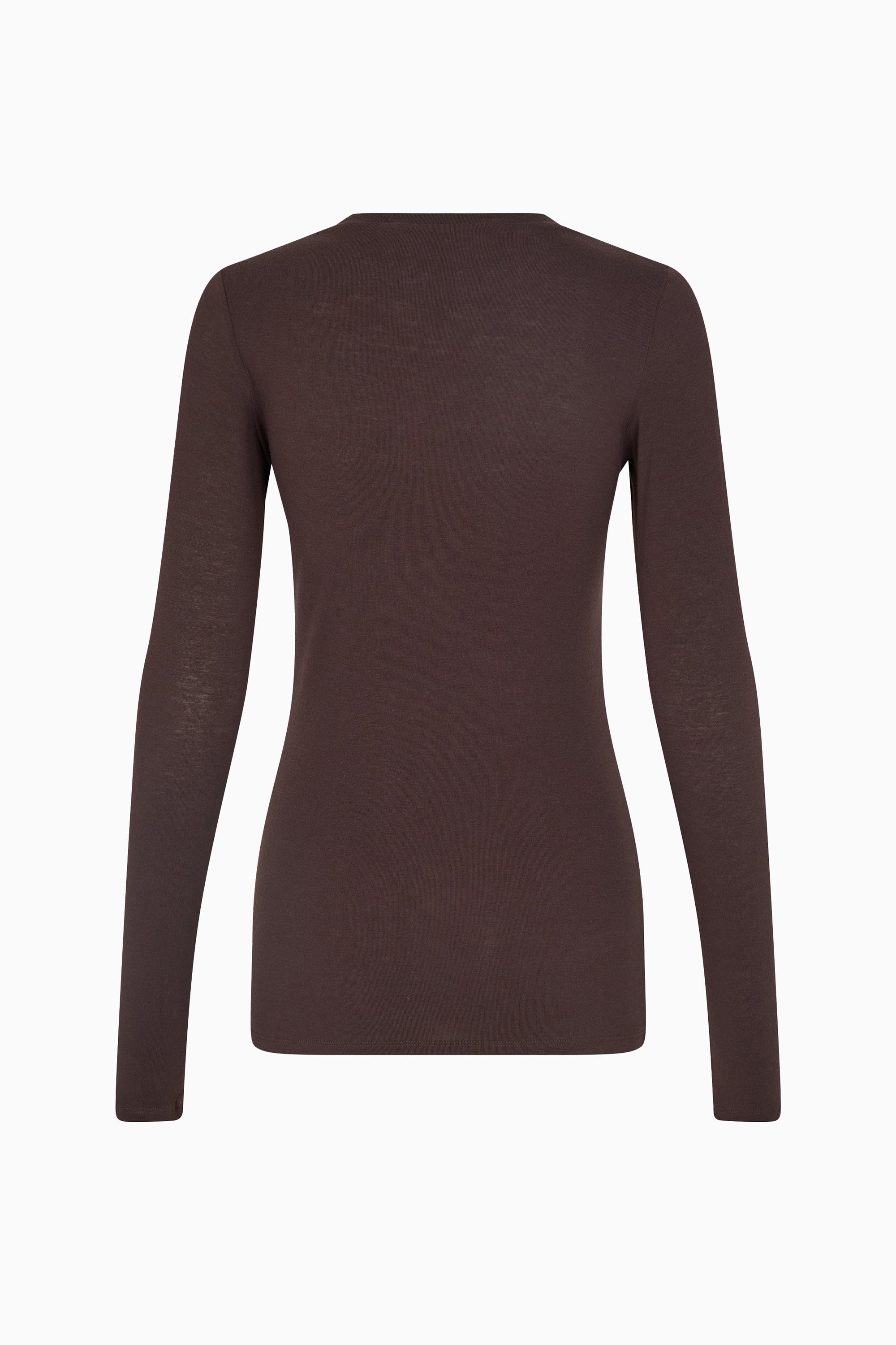 Matima O-Neck Tee - Chocolate Plum