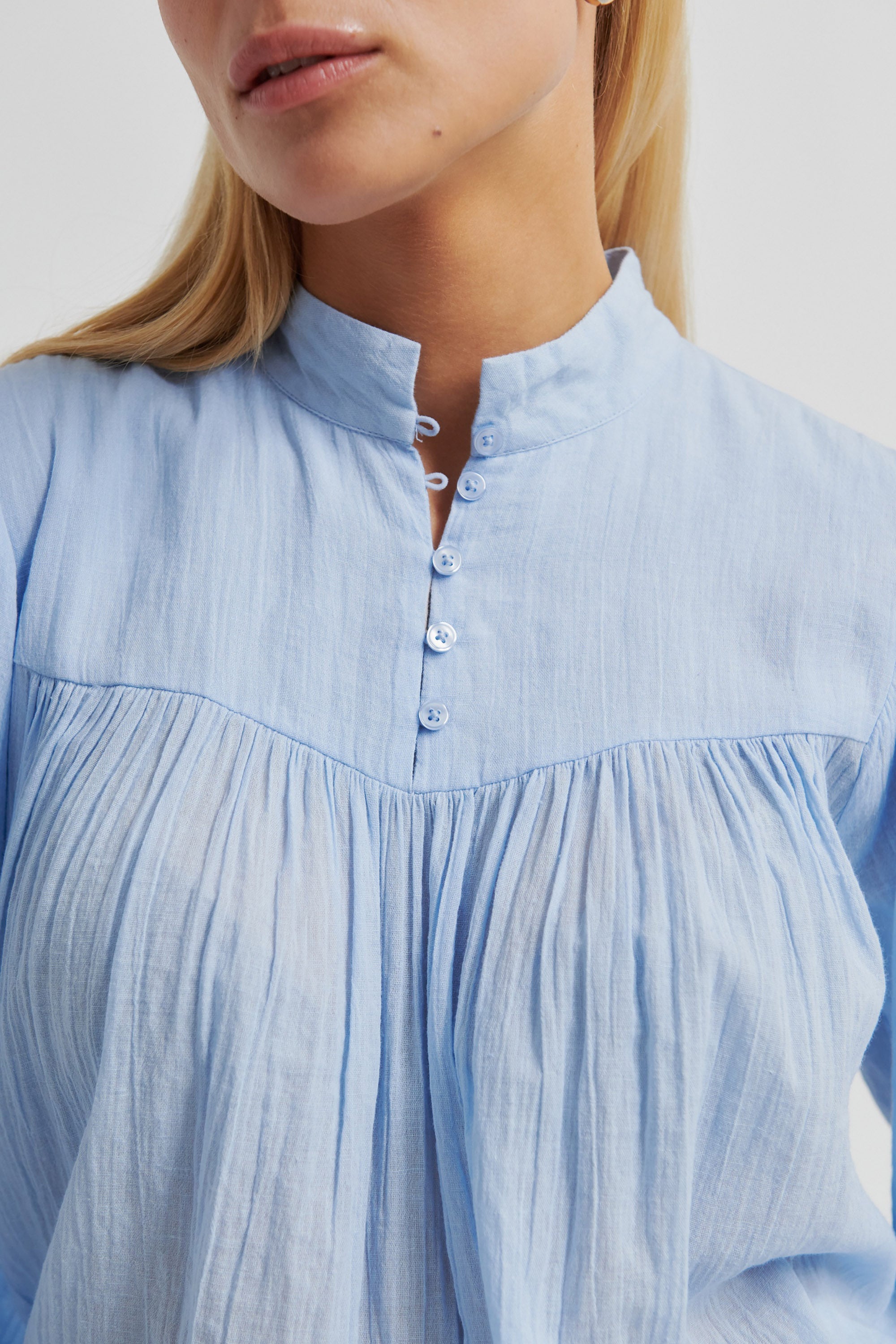 Ottilia Blouse - Halogen Blue