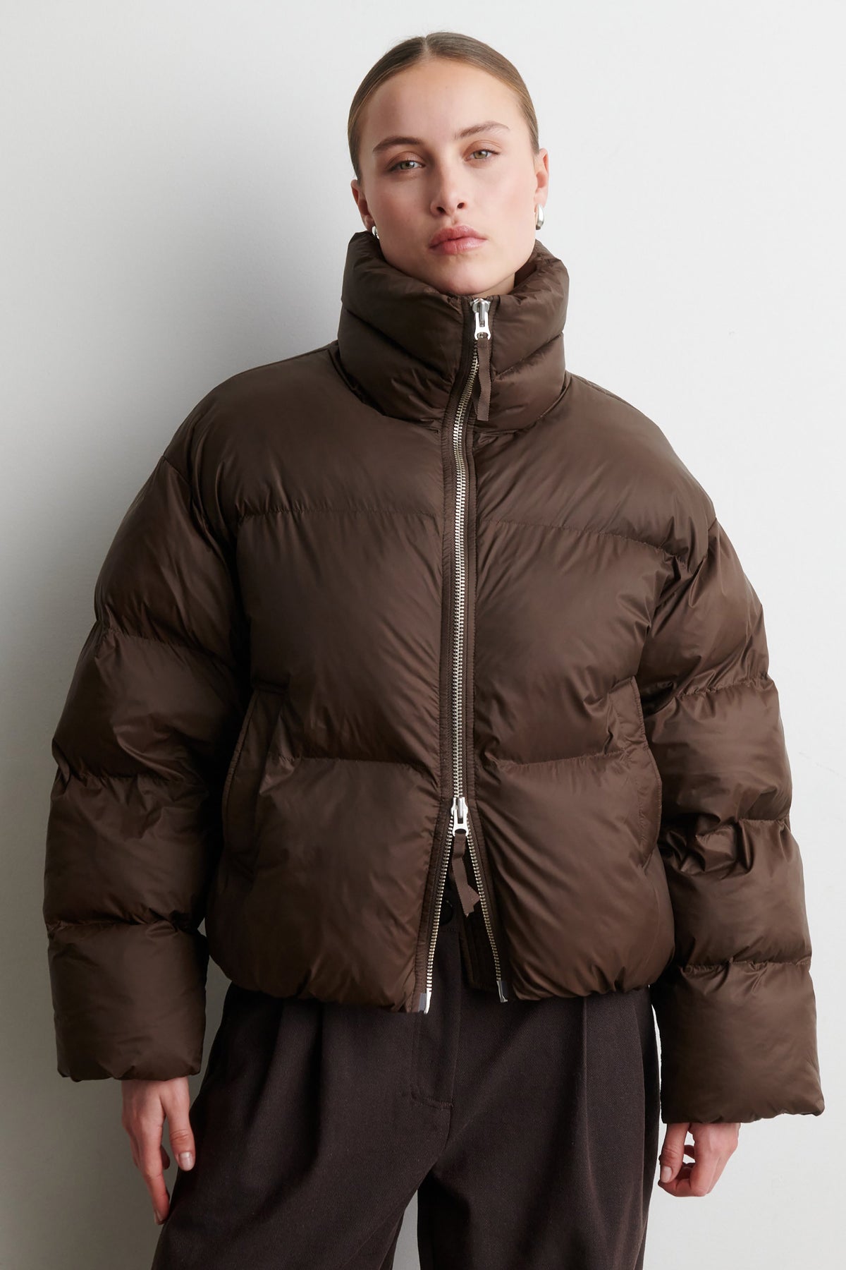 Riya Puffer Jacket - Demitasse