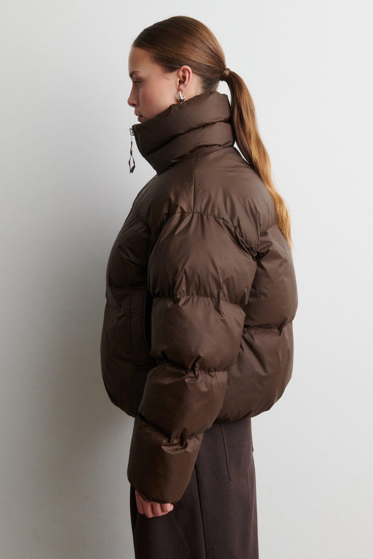 Riya Puffer Jacket - Demitasse
