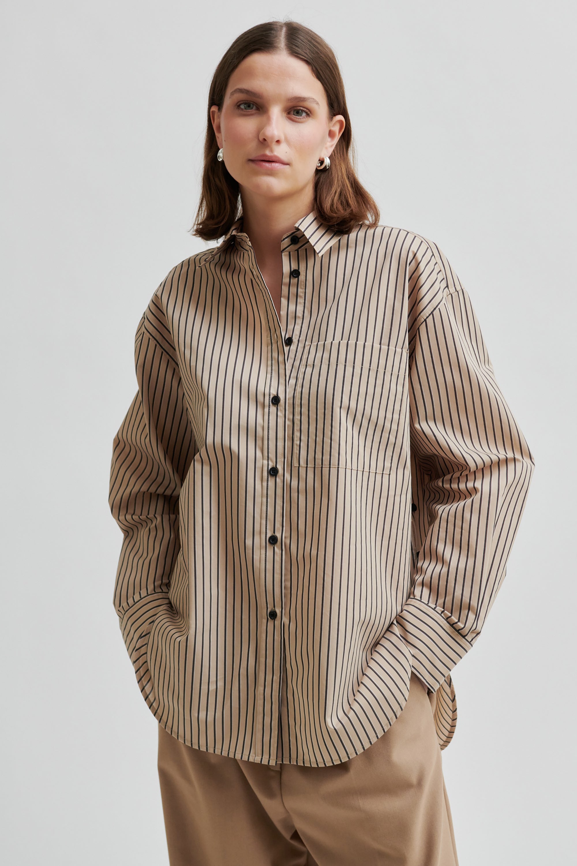 Serina Shirt - Camel