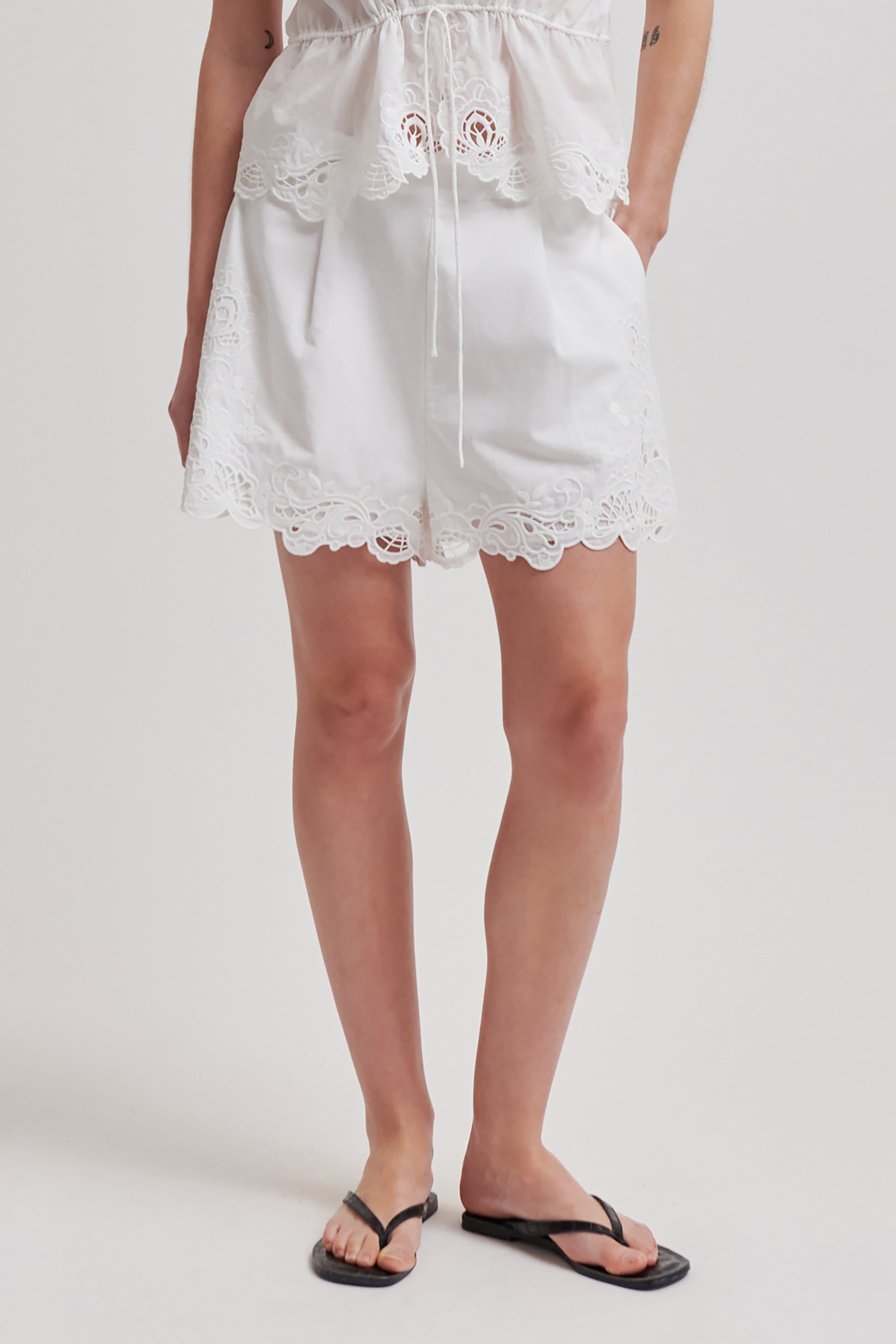 Shia Shorts - White