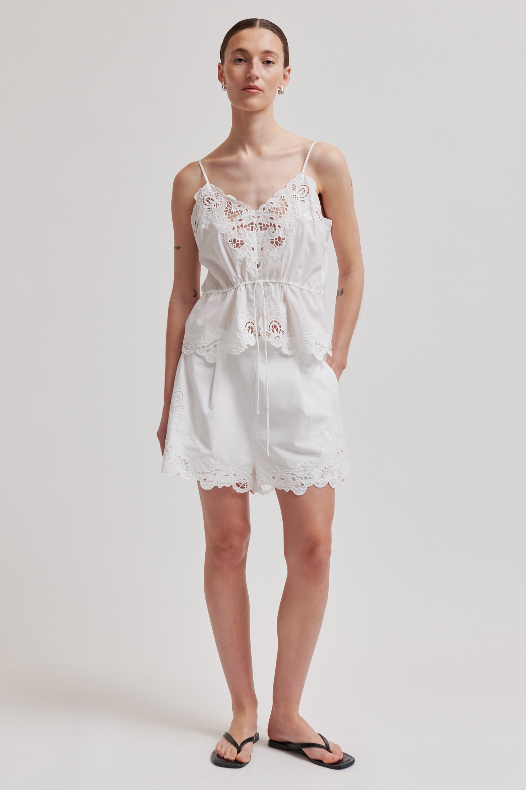 Shia Shorts - White