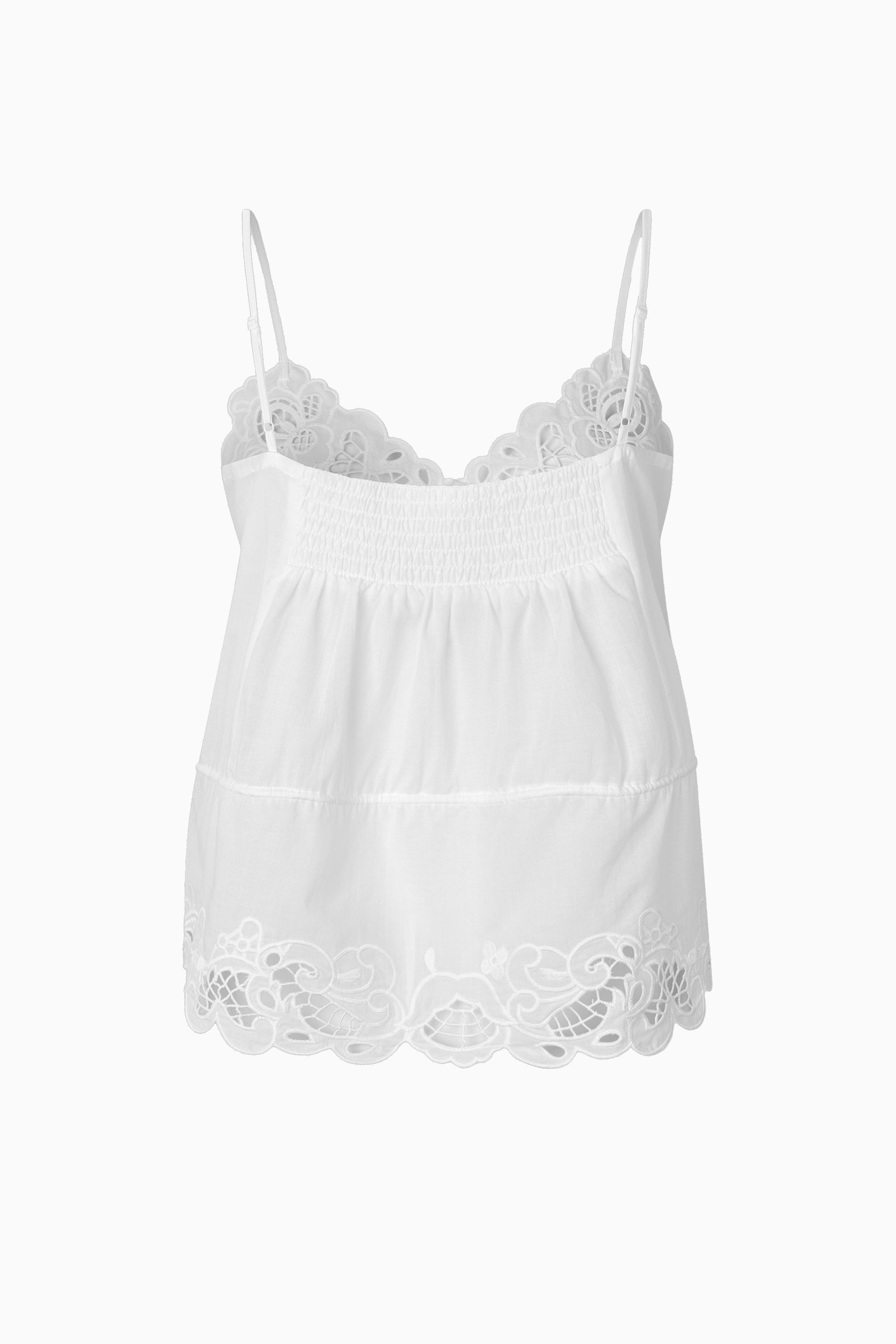 Shia Strap Top - White