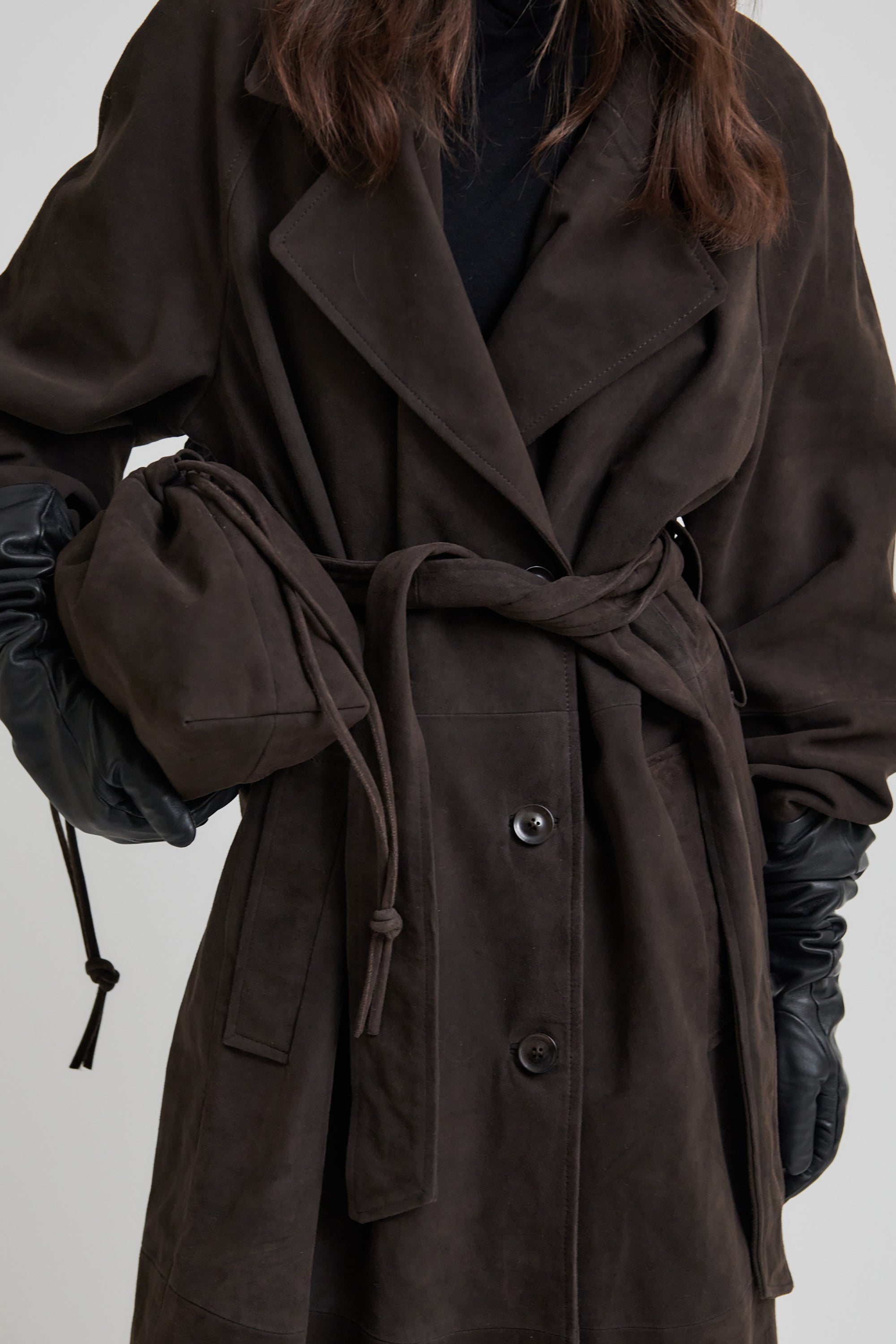 Suede Leather Bag - Delicioso