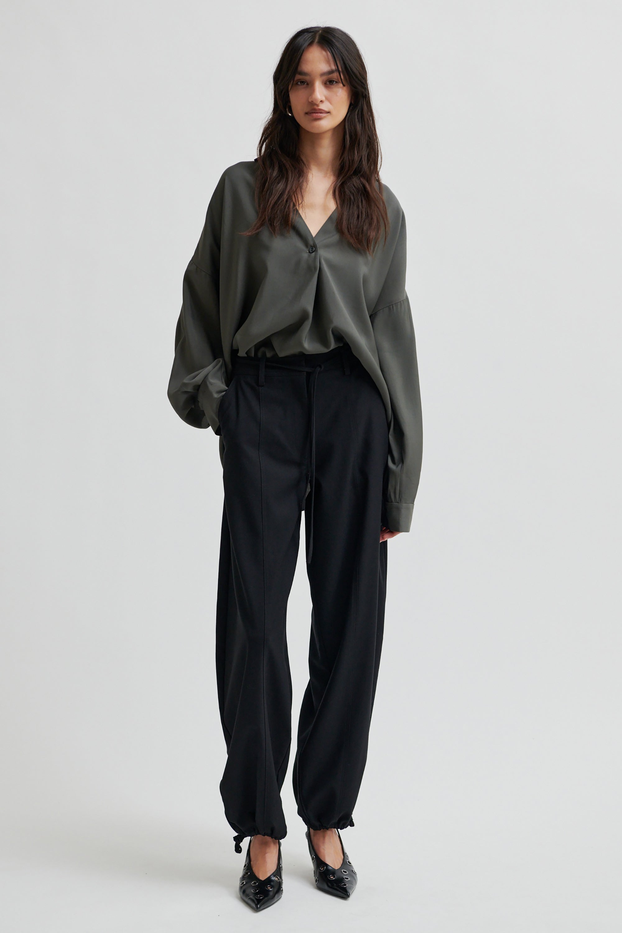 Timeline Blouse - Beluga