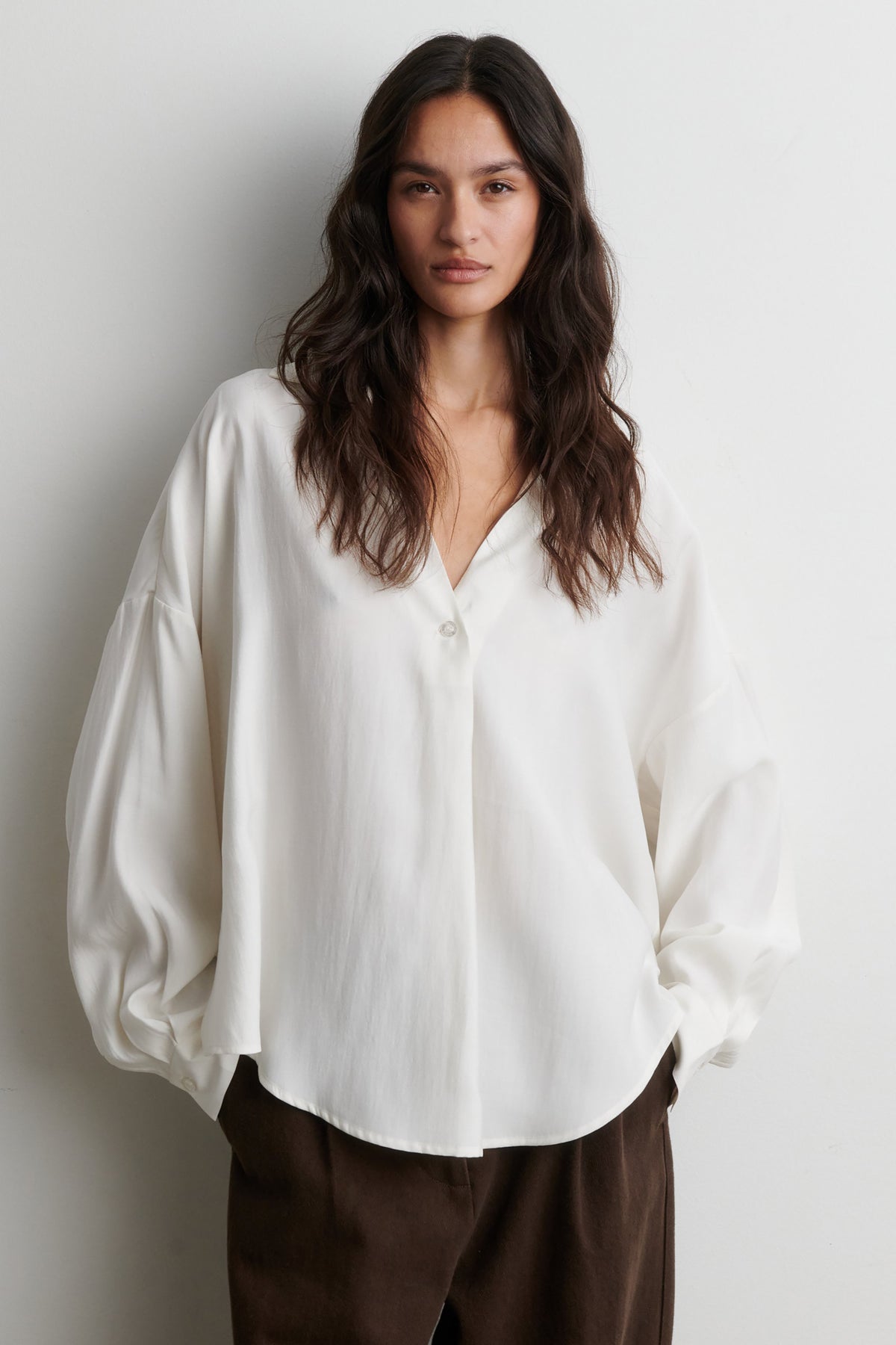 Timeline Blouse - Egret