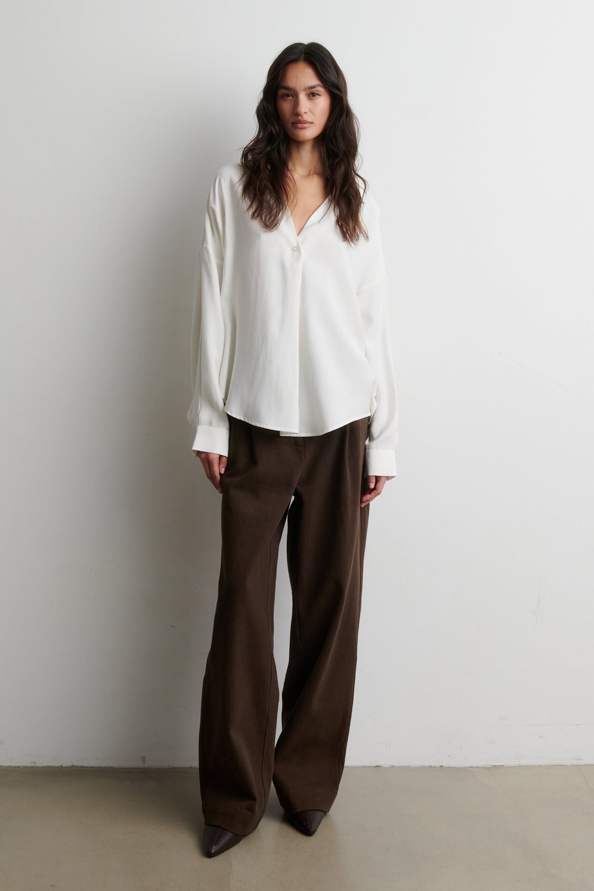 Timeline Blouse - Egret