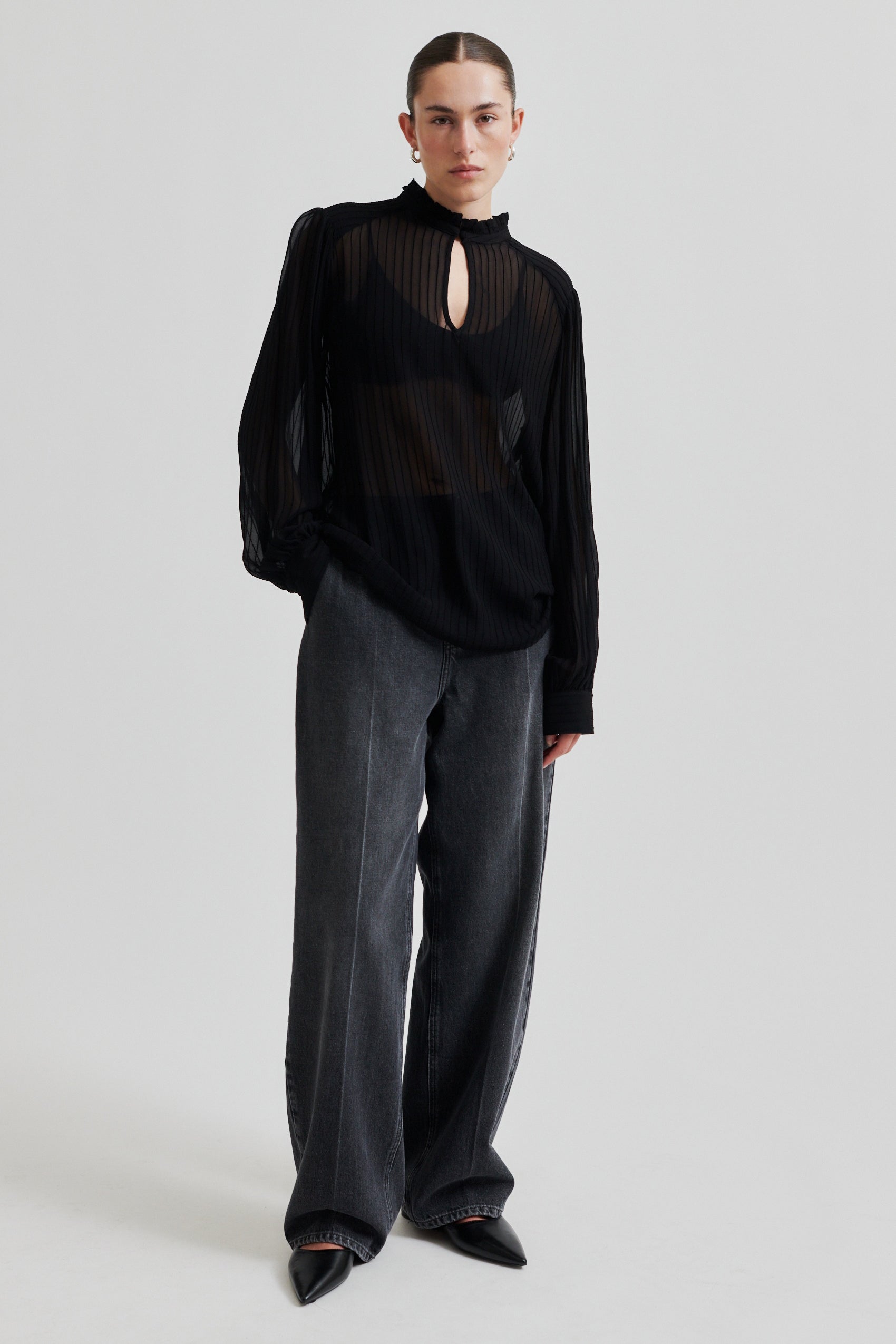 Second Female Vitta Blouse - Black - RUM Amsterdam