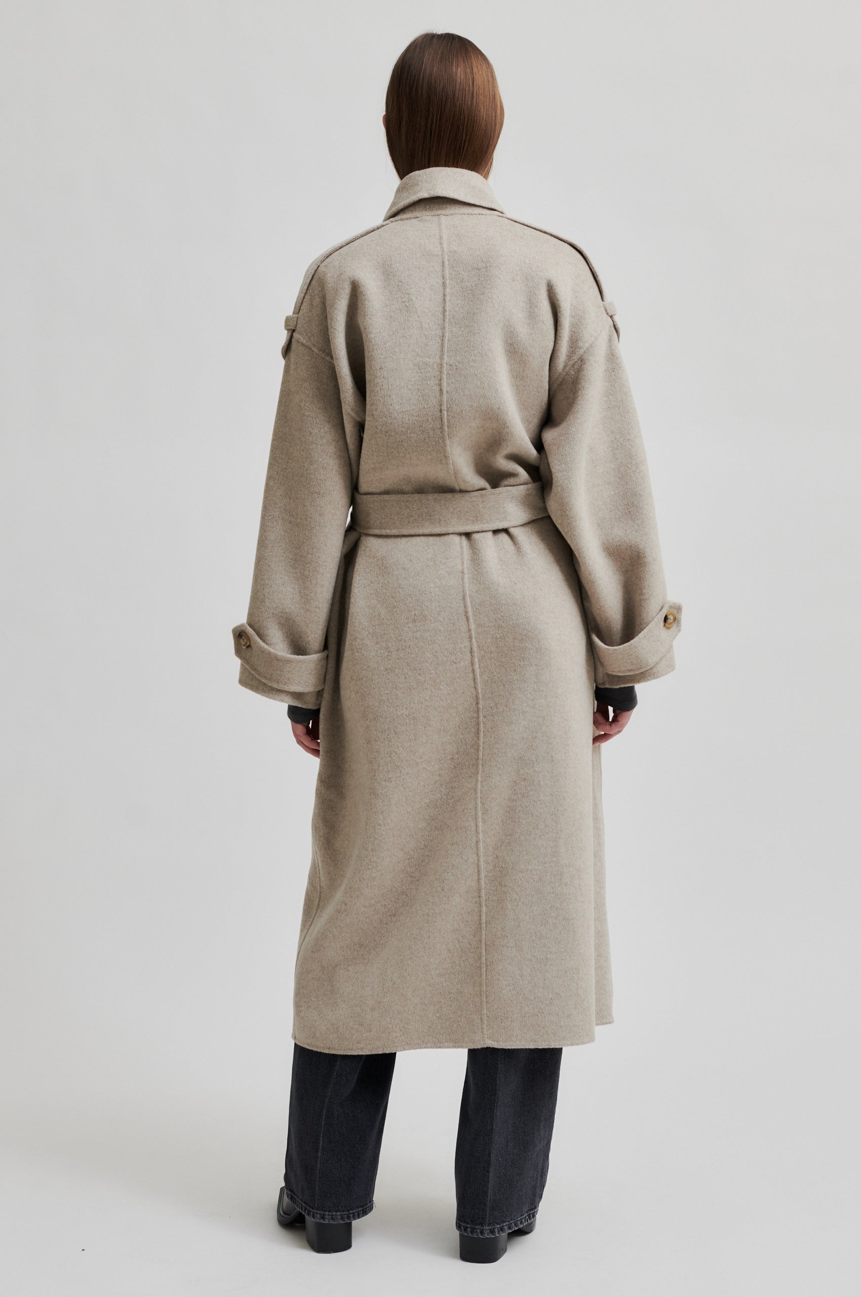 Second Female Walance New Coat - Beige Melange - RUM Amsterdam