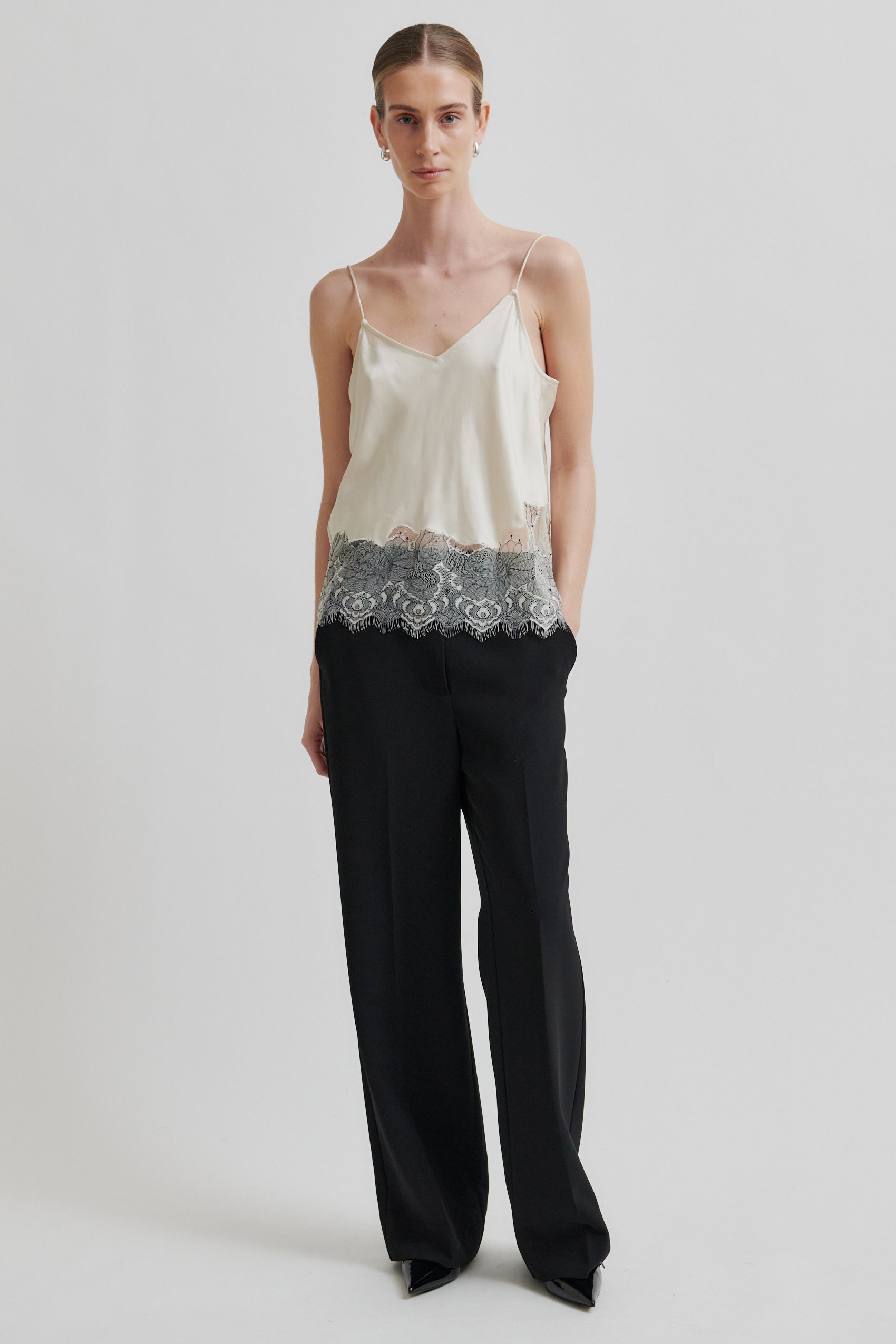  Wila Strap Top - Tofu - RUM Amsterdam