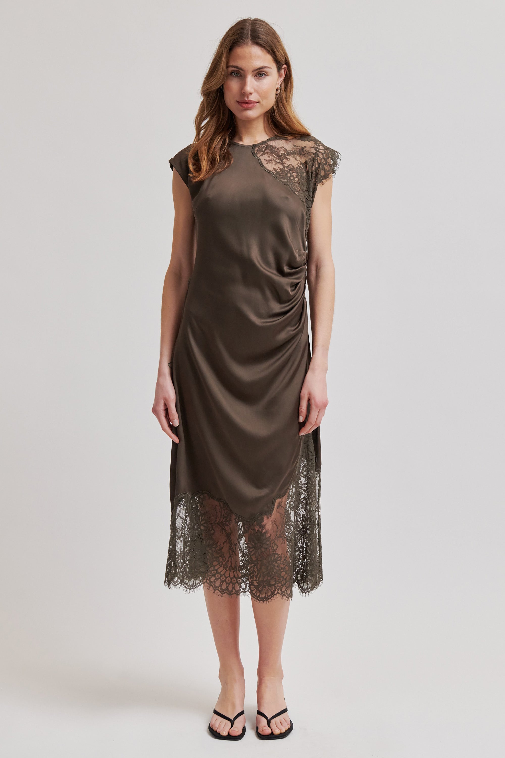 Wilina Dress - Canteen