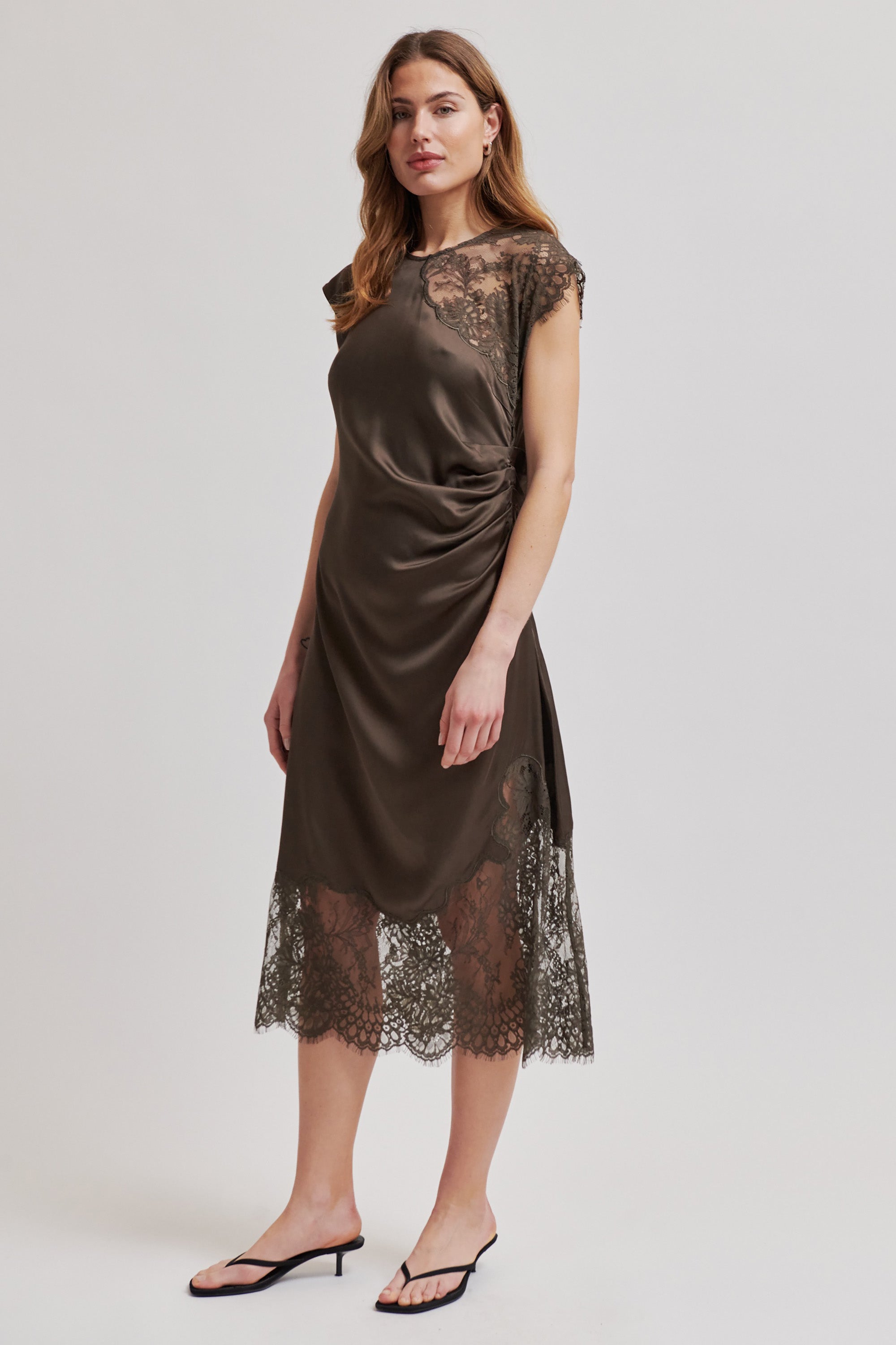 Wilina Dress - Canteen
