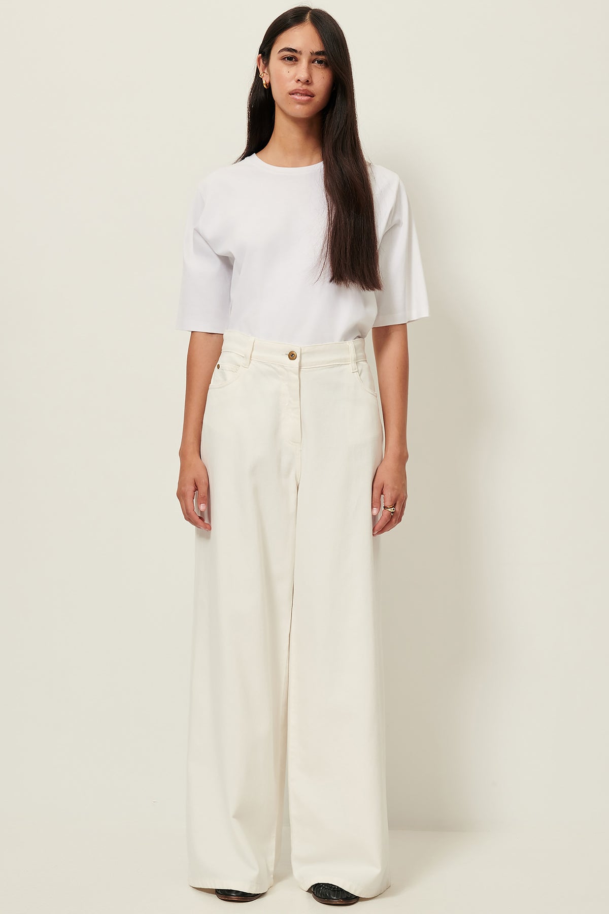 Dalt Jeans - White