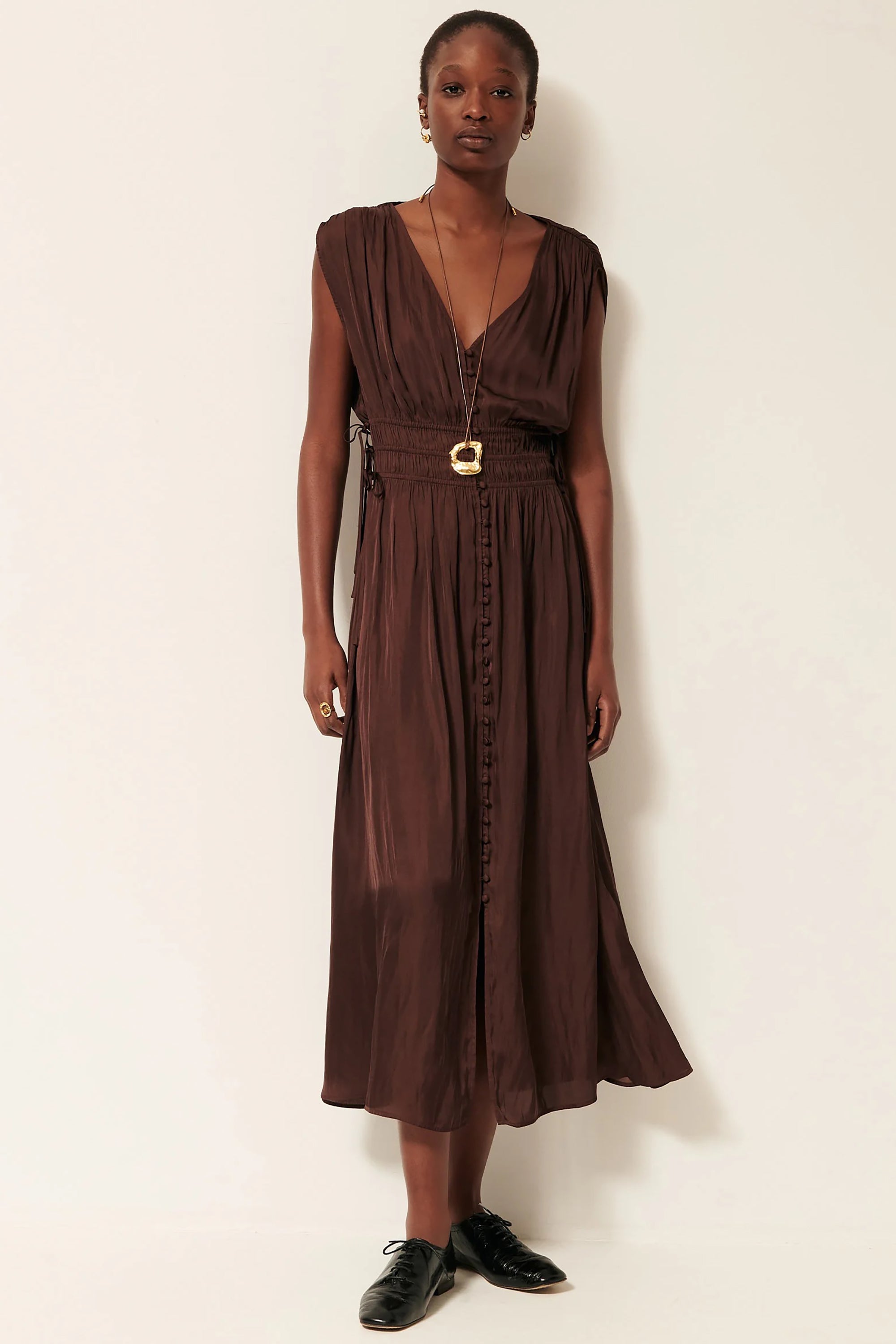 Prezianni Dress - Moka