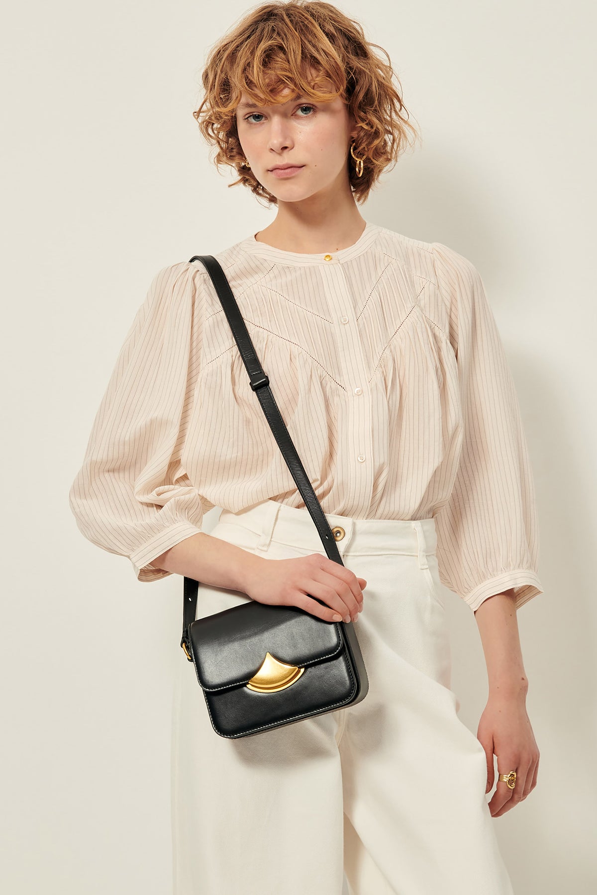 Savi Blouse - Sandblack