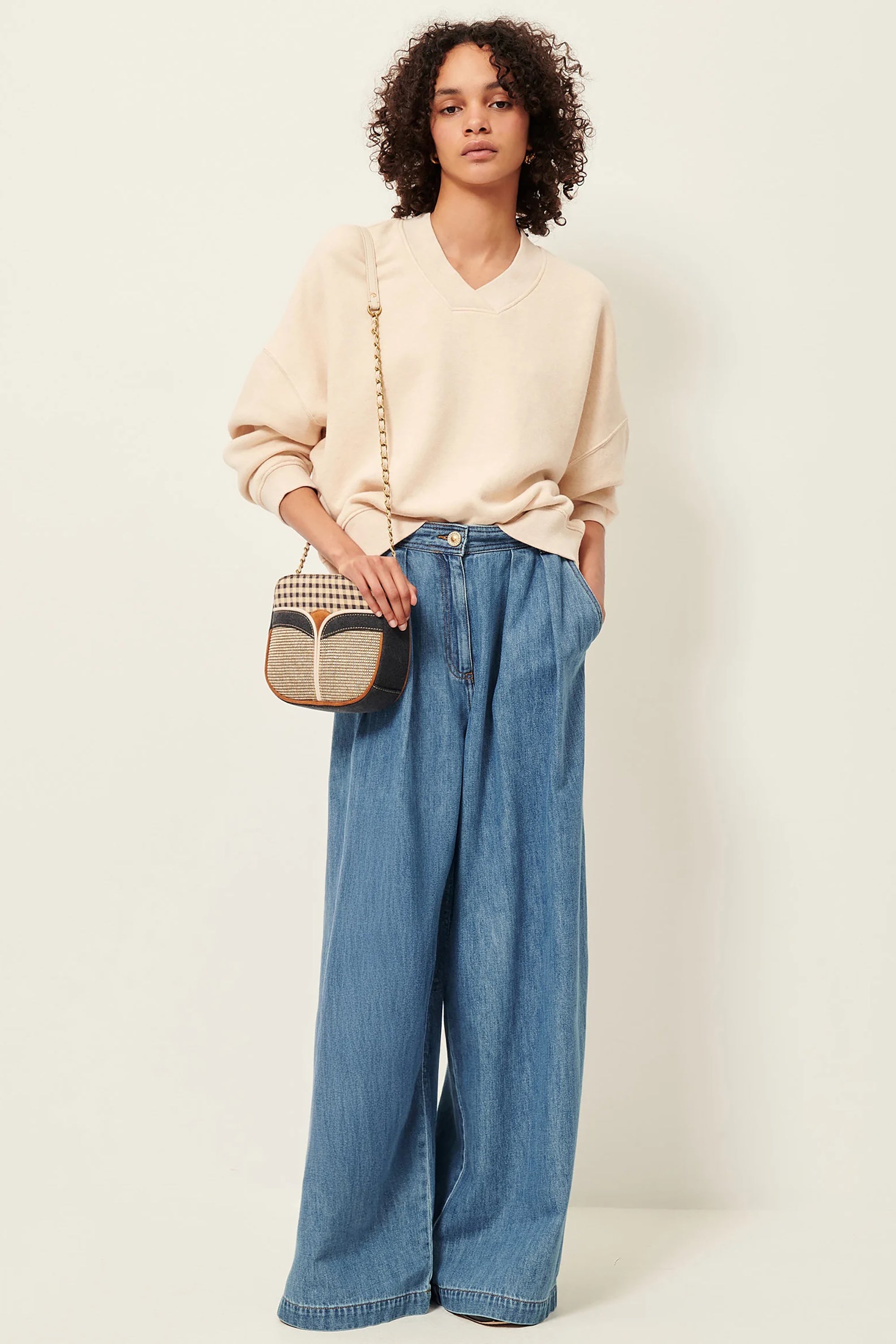 Vechill Sweatshirt - Oat Milk