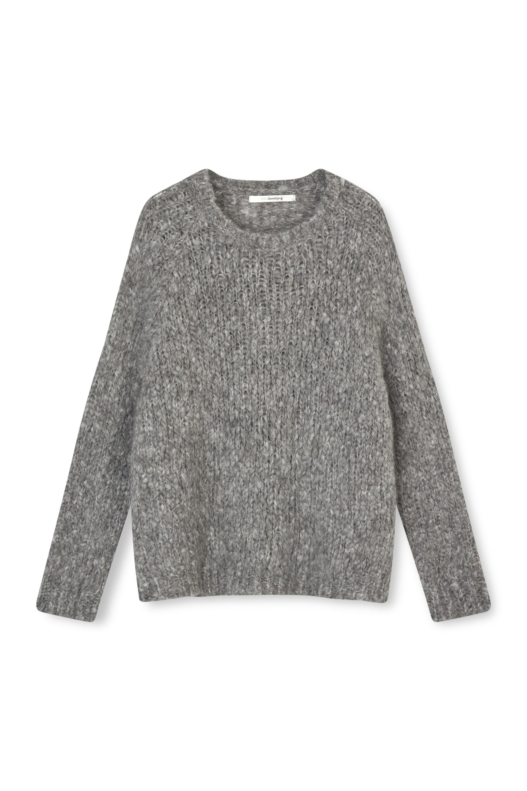 Sibin/Linnebjerg Amsterdam Jumper - Dark Melange Grey - RUM Amsterdam