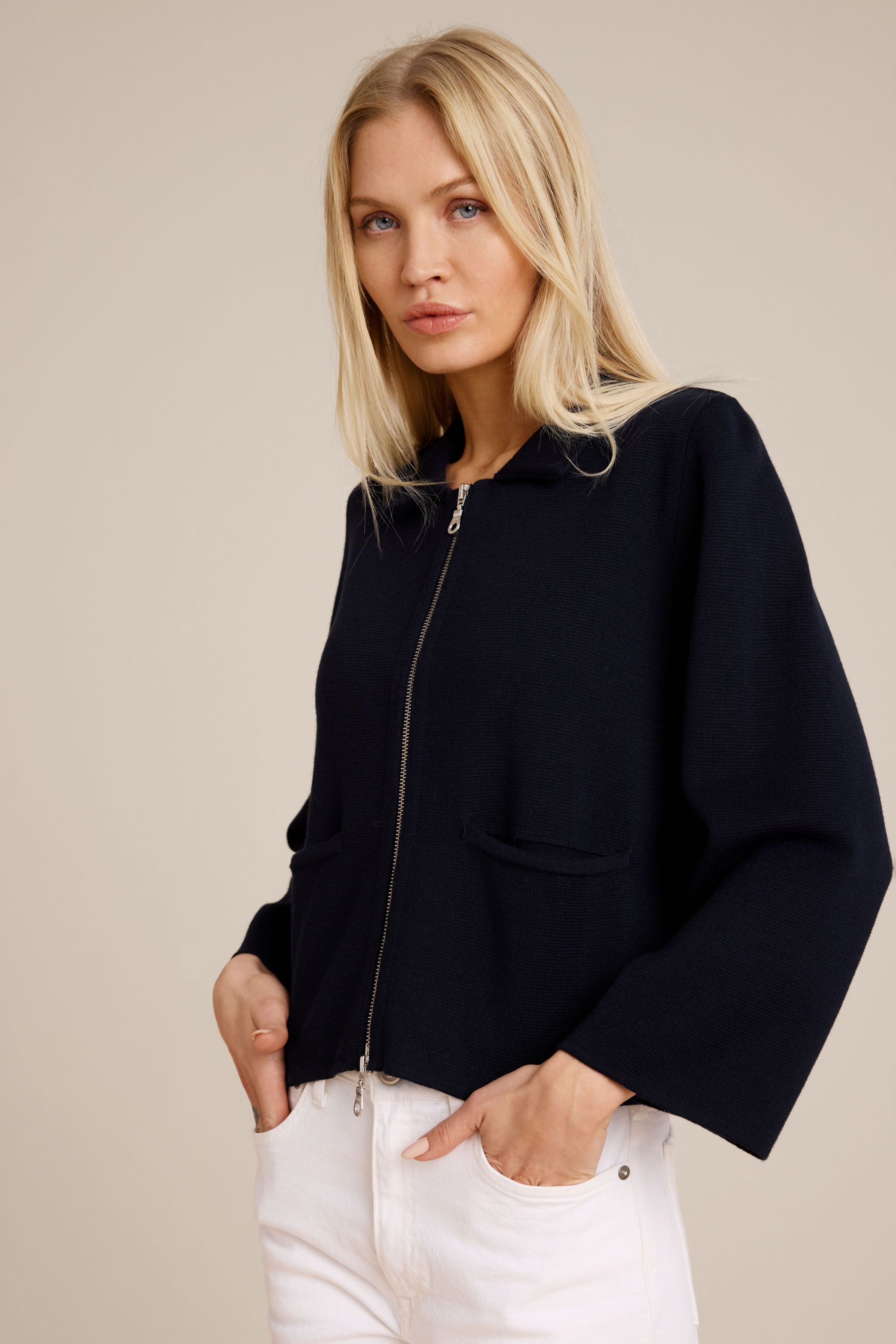 bnfrom FROM CARDIGAN black シズニルック Sibin/Linnebjerg Giselle Cardigan - Black | RUM Amsterdam