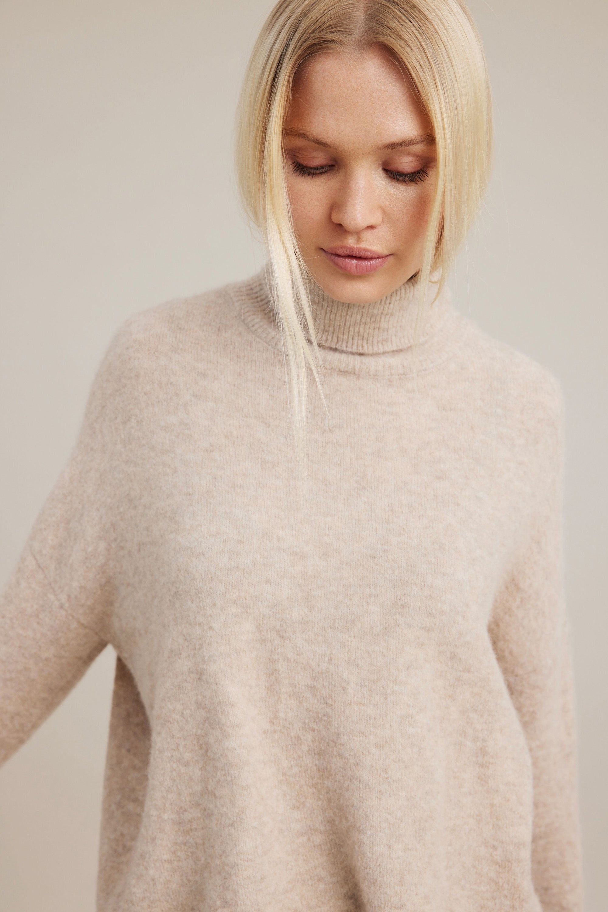 Maribel Jumper - Light Melange Sand