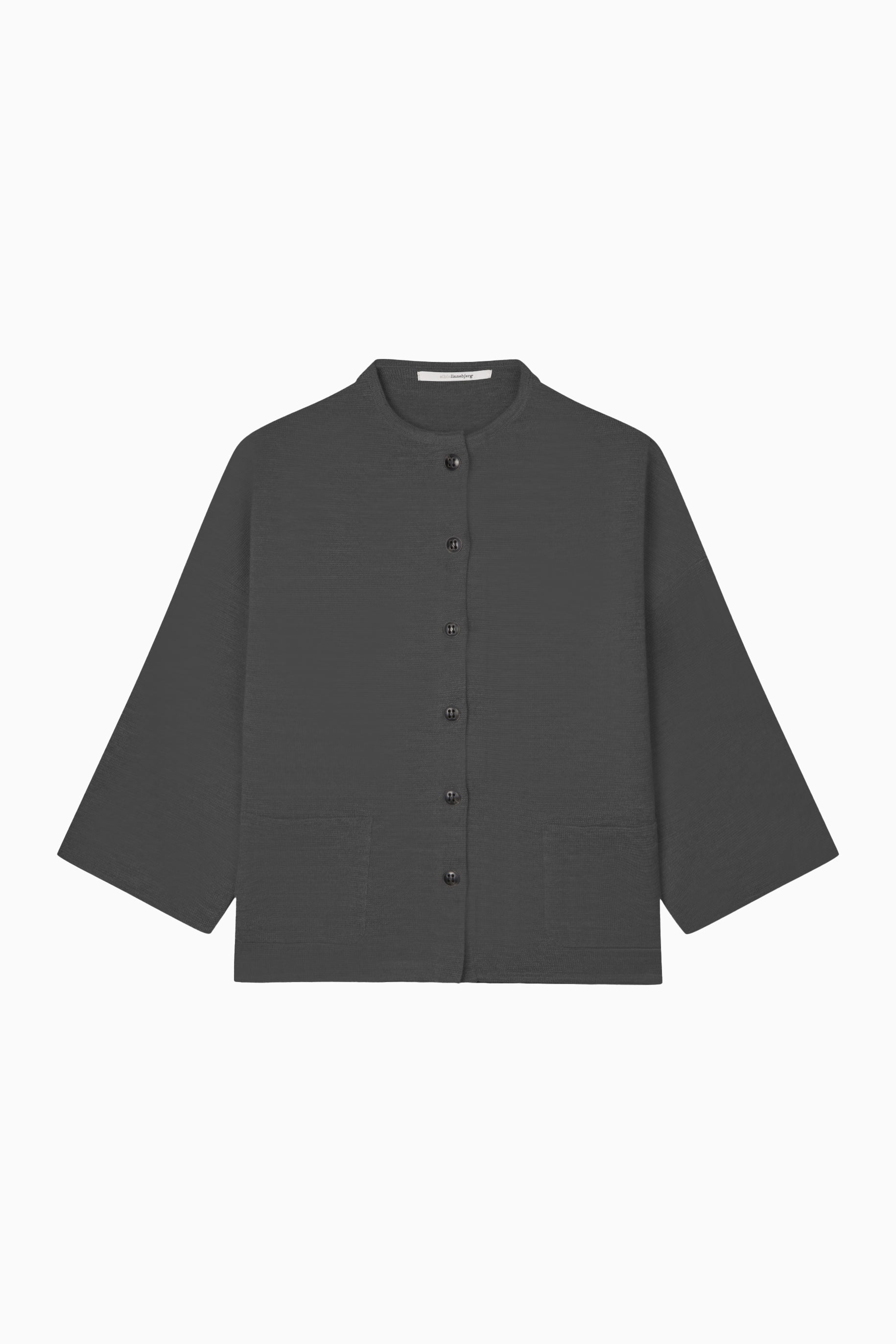  Mila Cardigan - Dark Solid Grey - RUM Amsterdam