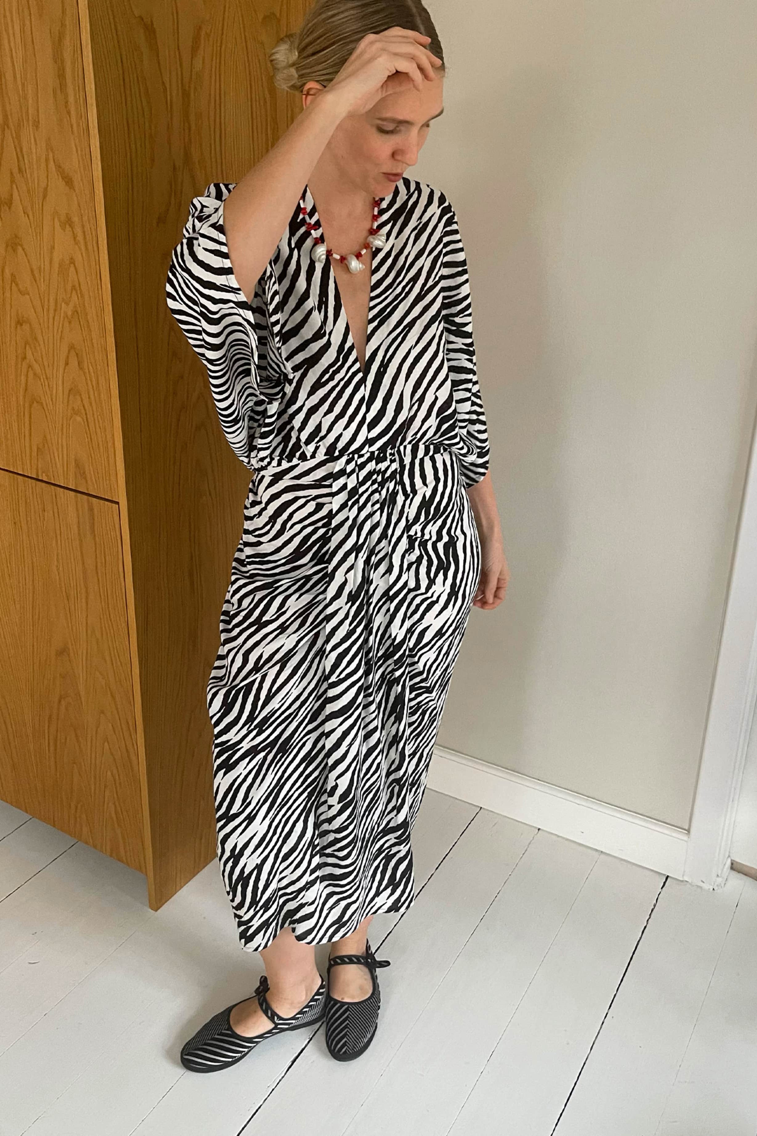 Juno Dress - Zebra