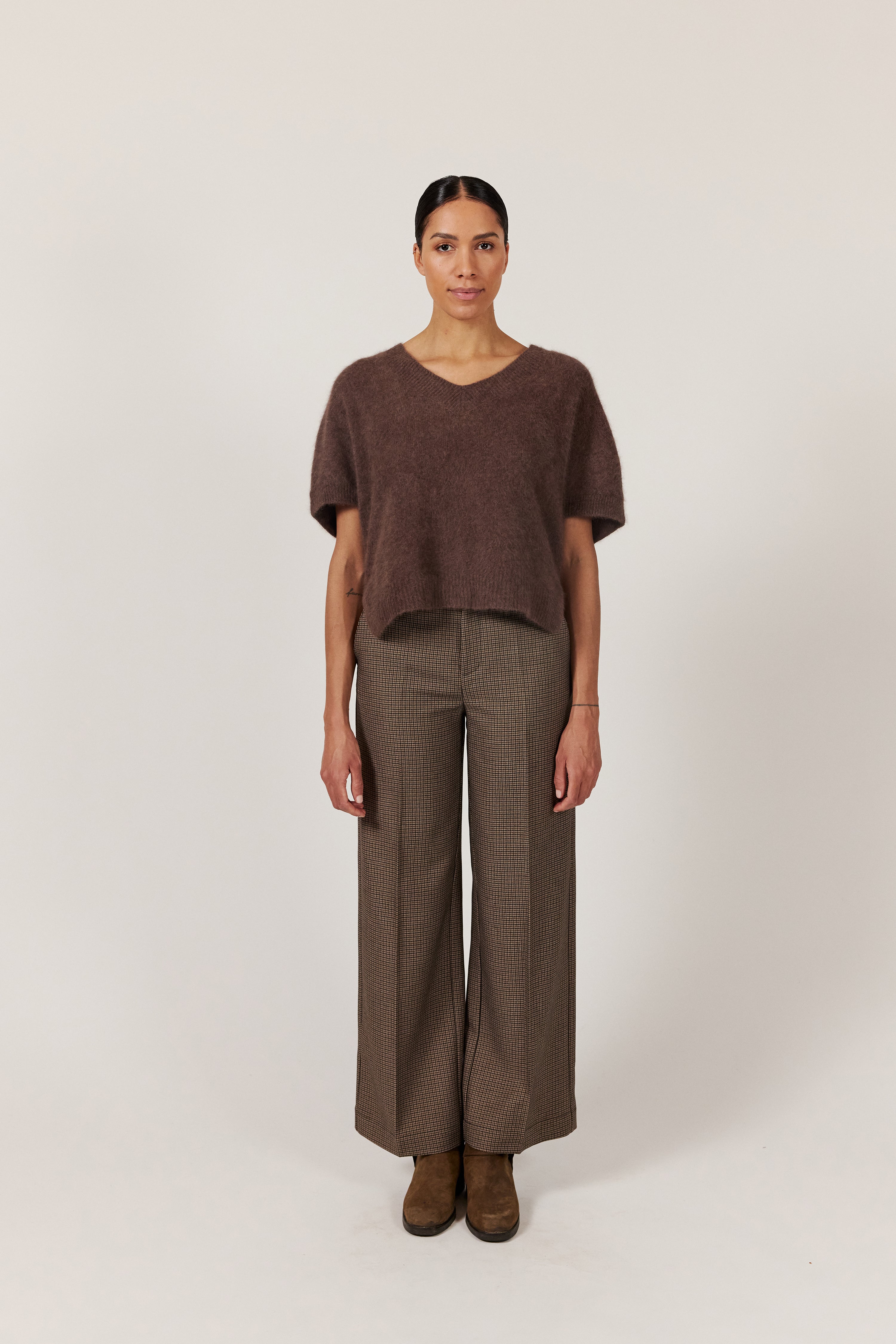 Dana Top - Chocolate Melange