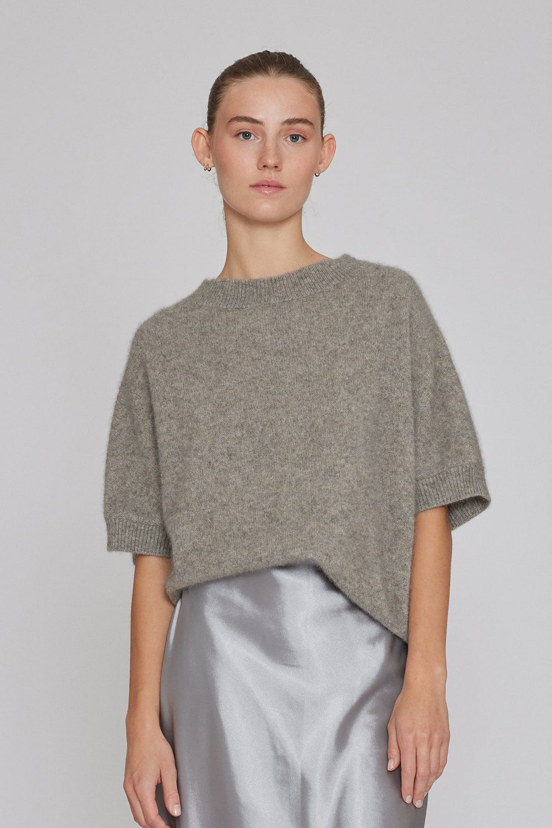 Doanna Top - Warm Grey-Beige