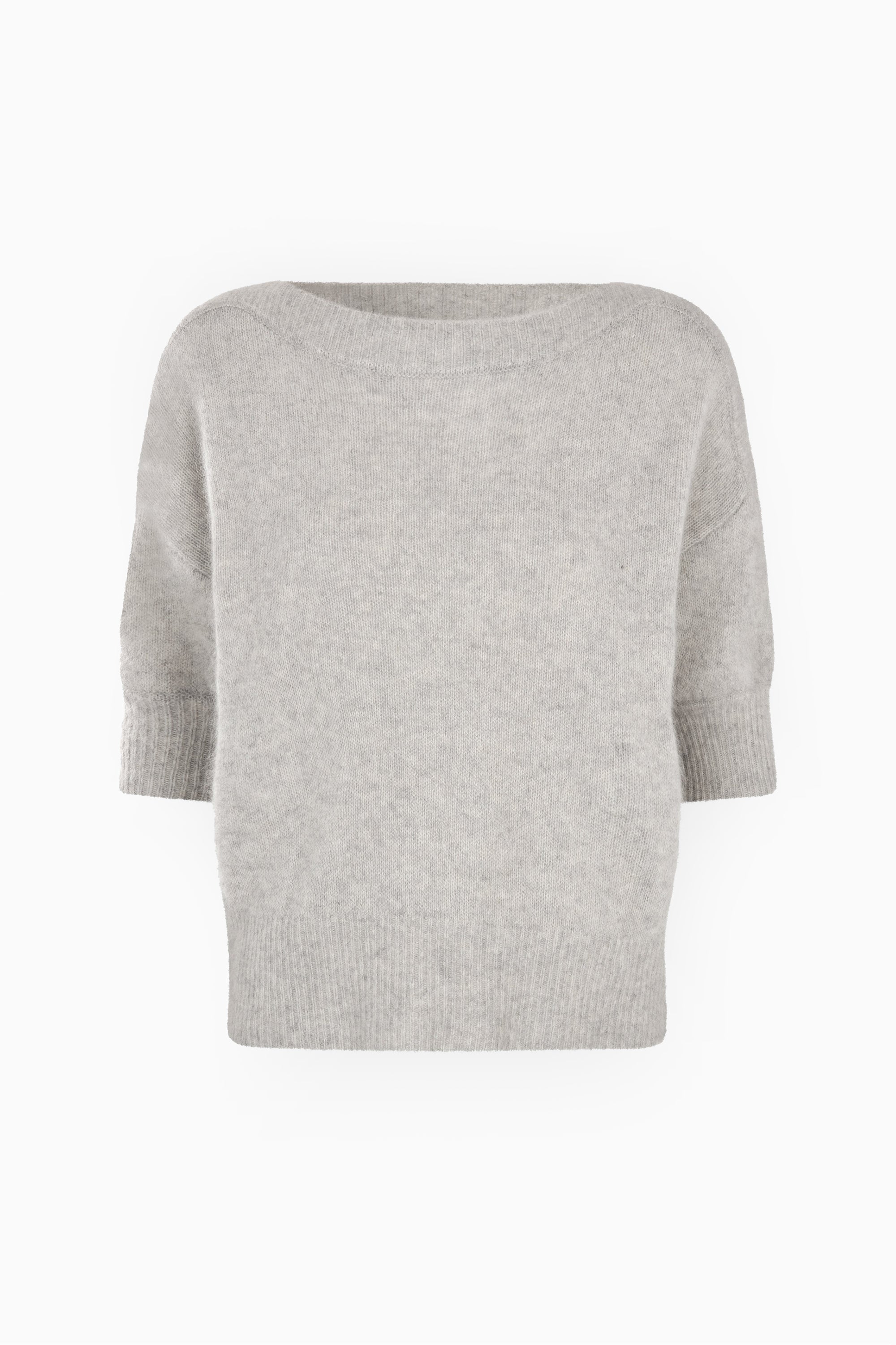 Moi Top - Grey Melange