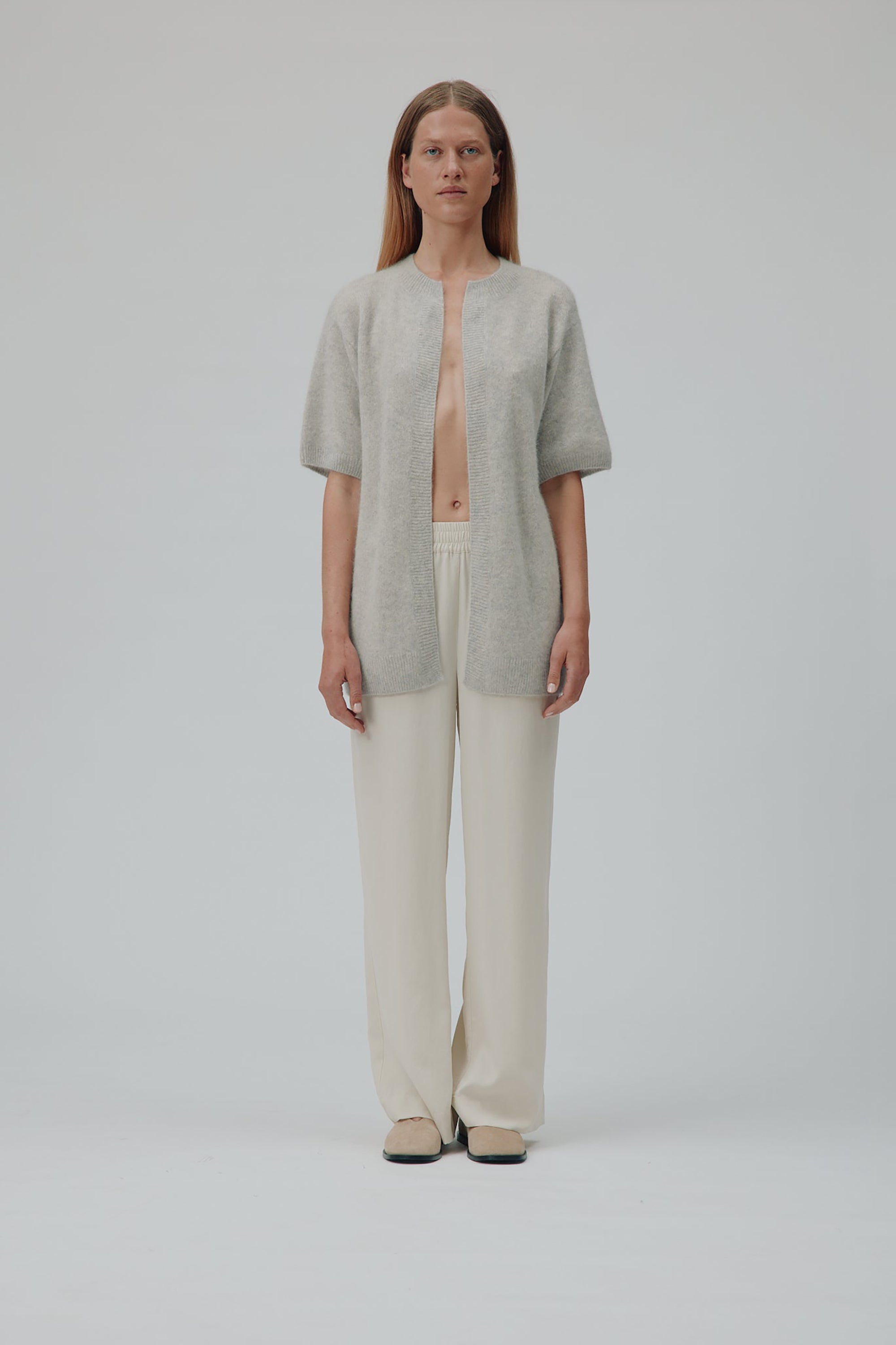 Sony Cardigan - Grey Melange