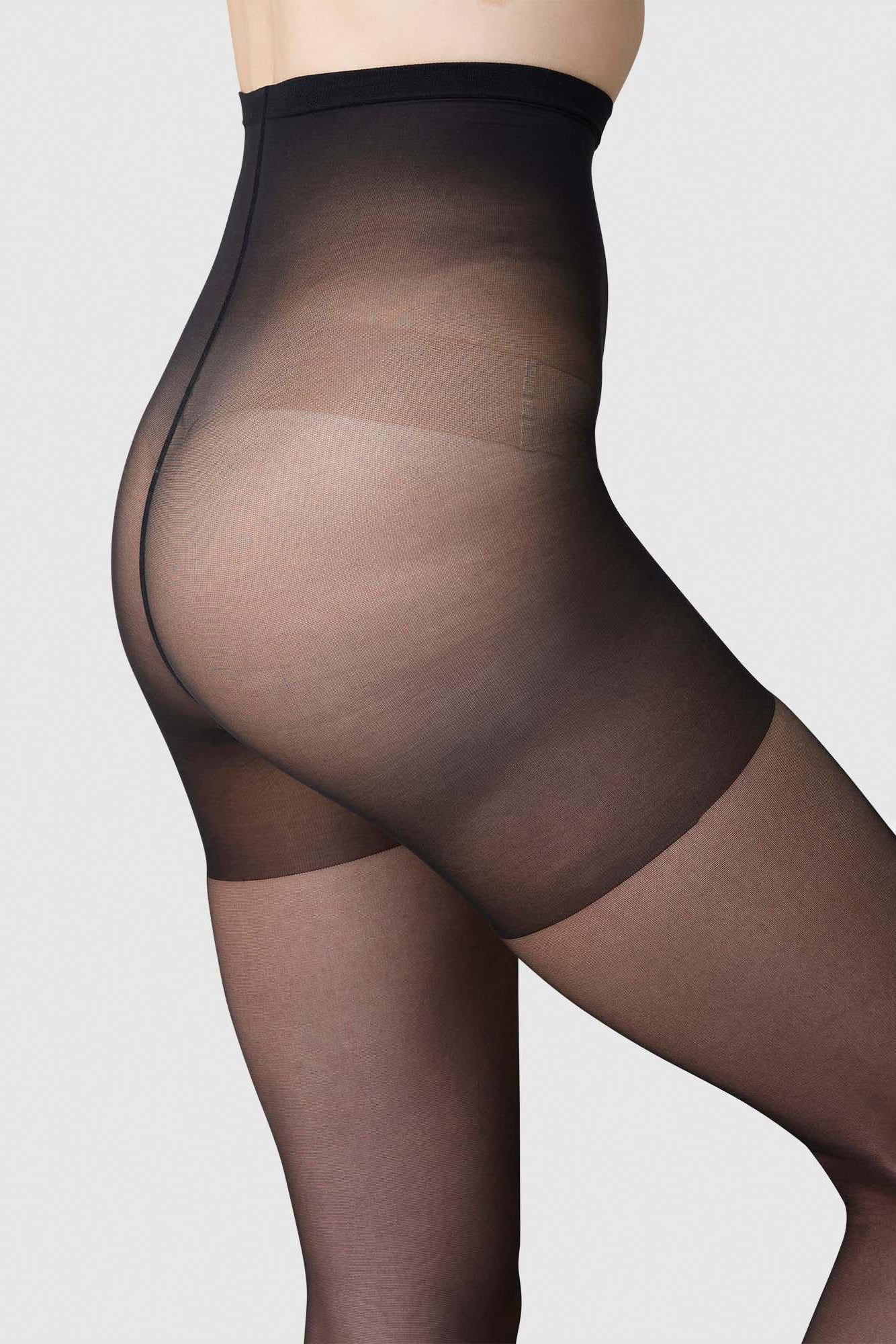 Tuva Sculpting Tights - Black