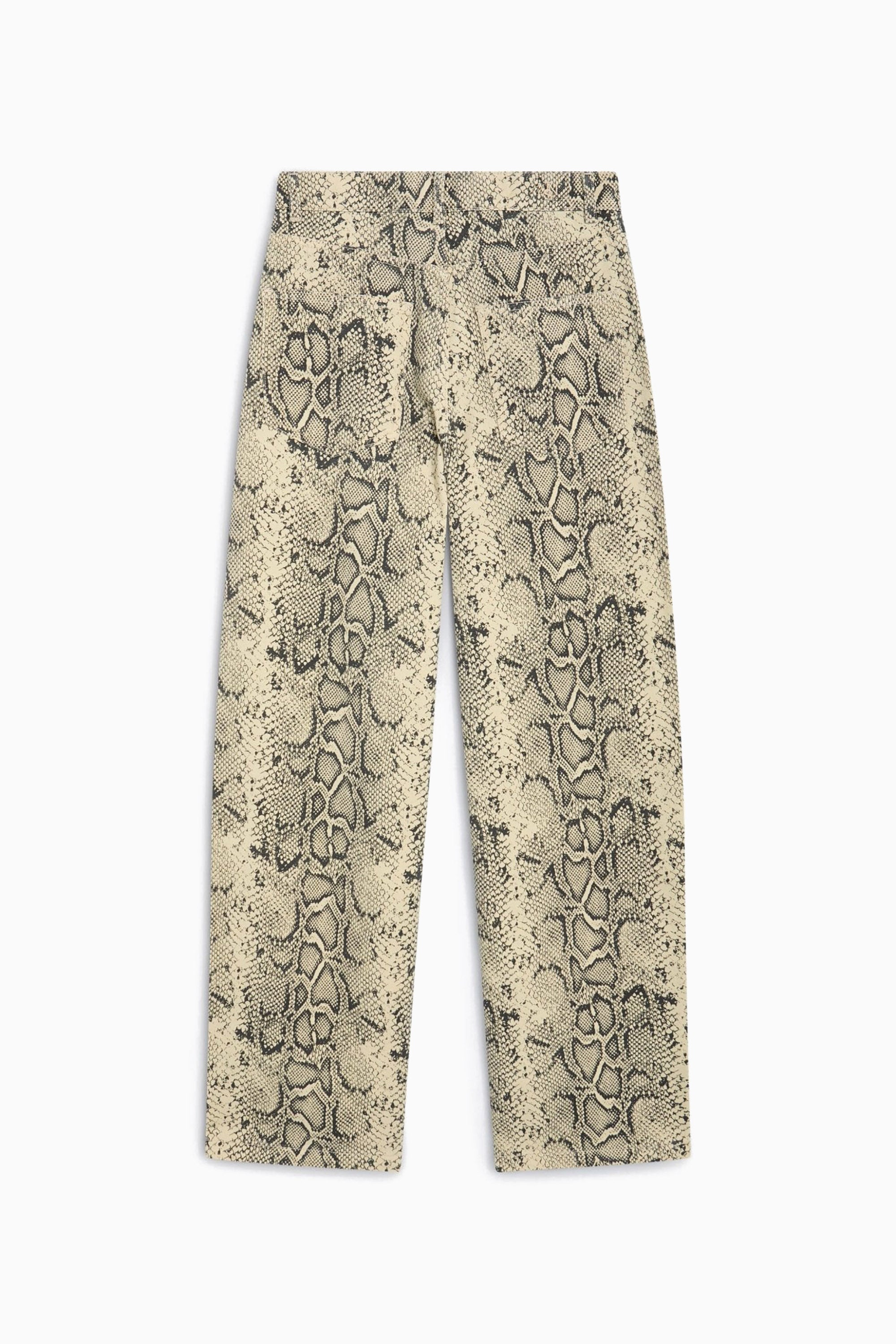 Barrel Jeans - Snake Print