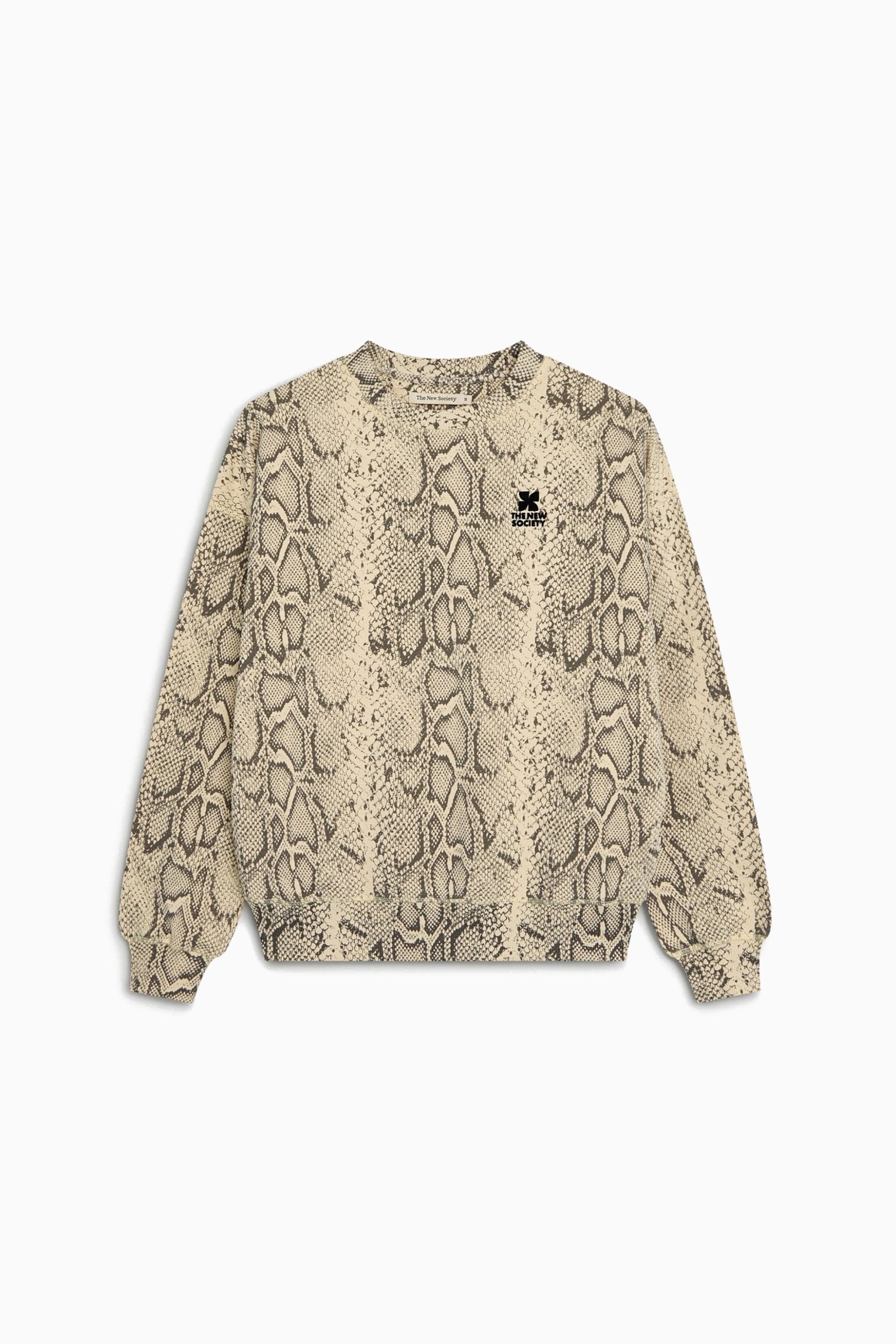 TNS Logo Sweatshirt - Snake Print