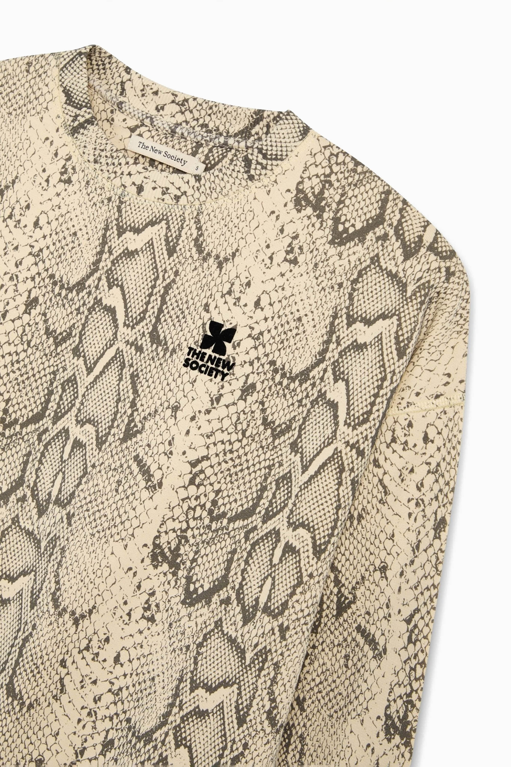 TNS Logo Sweatshirt - Snake Print