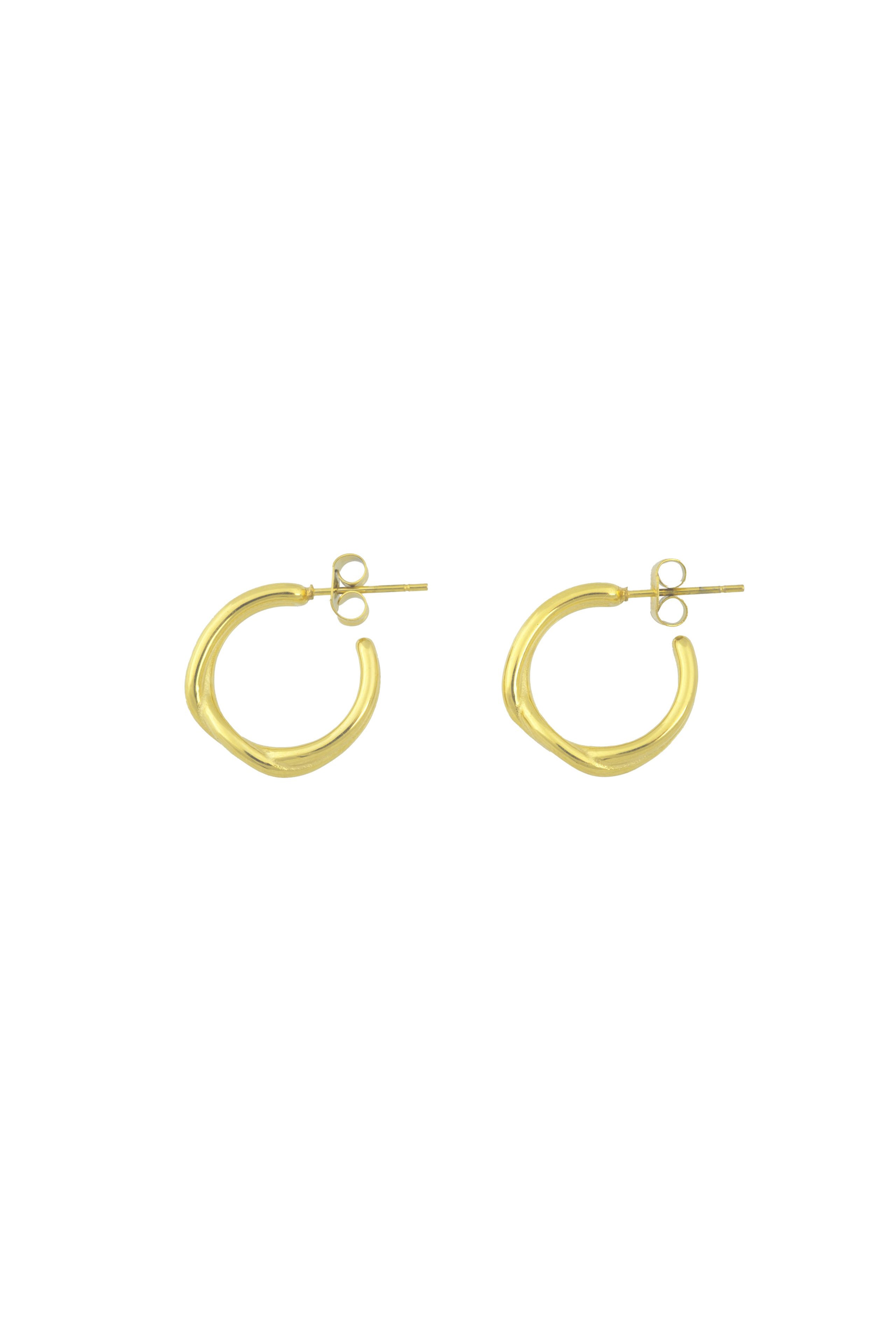 Twine Earrings - Gold