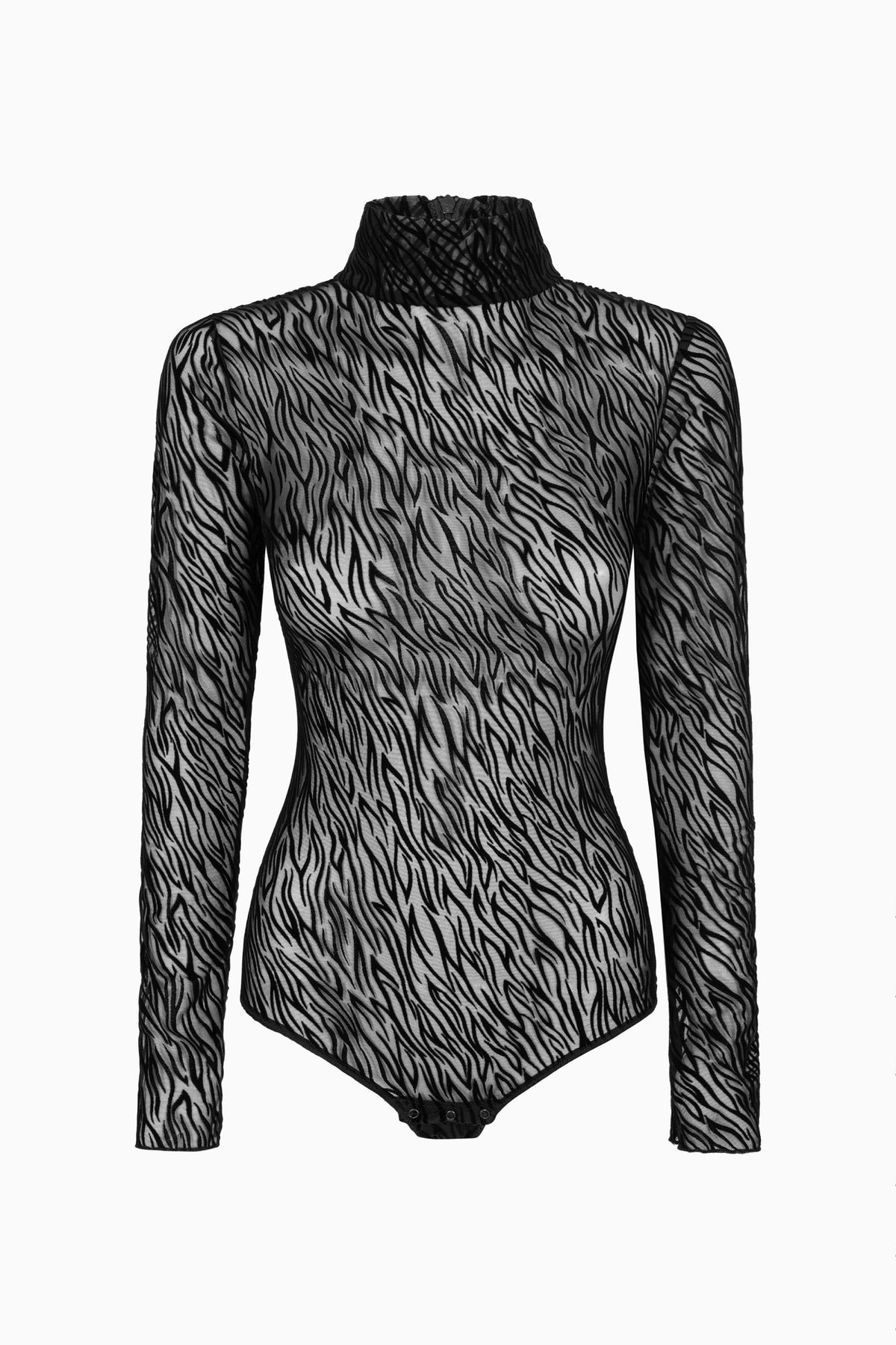 Bounty Bodysuit Zebra - Black