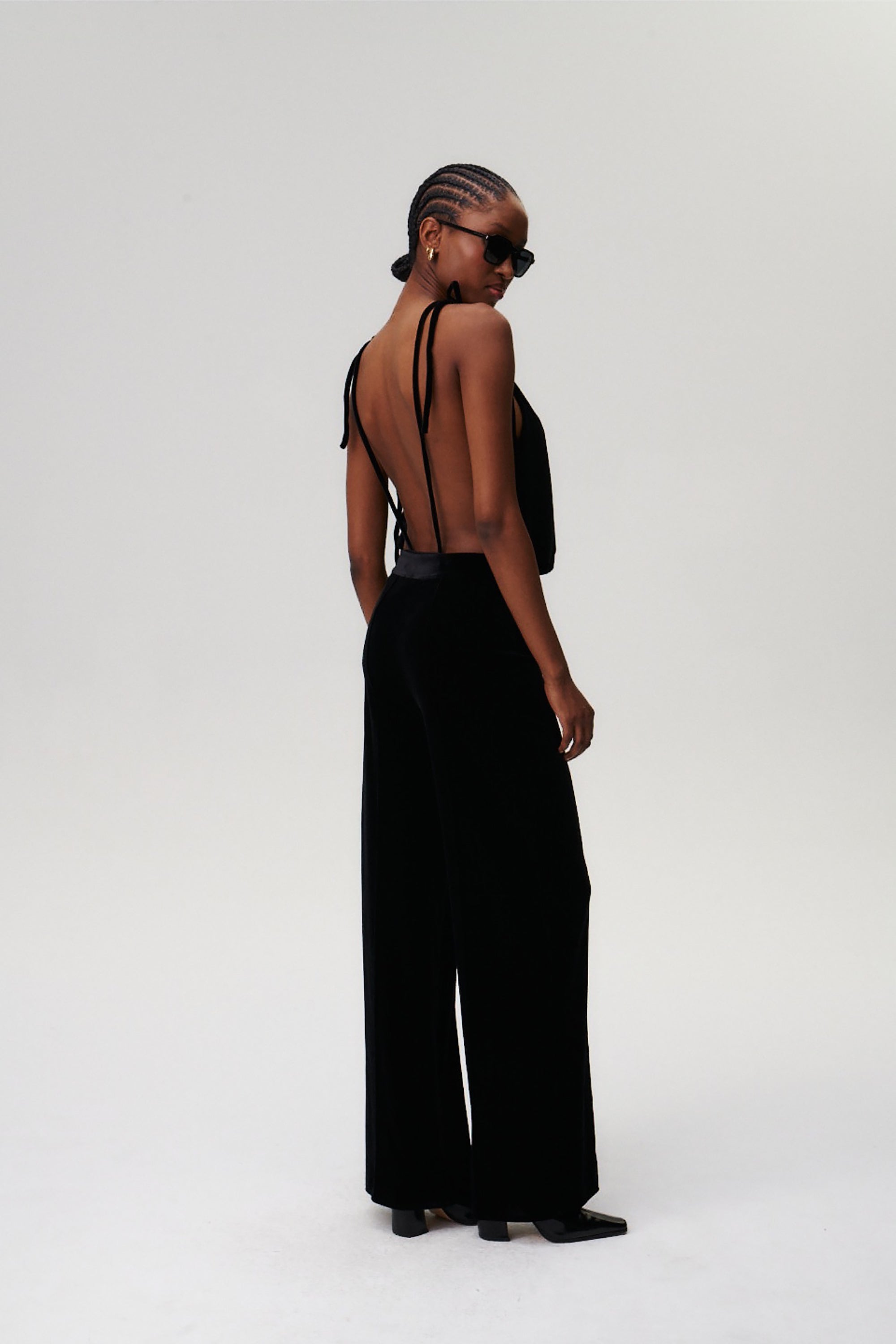 Once in a Blue Moon Bodysuit - Black