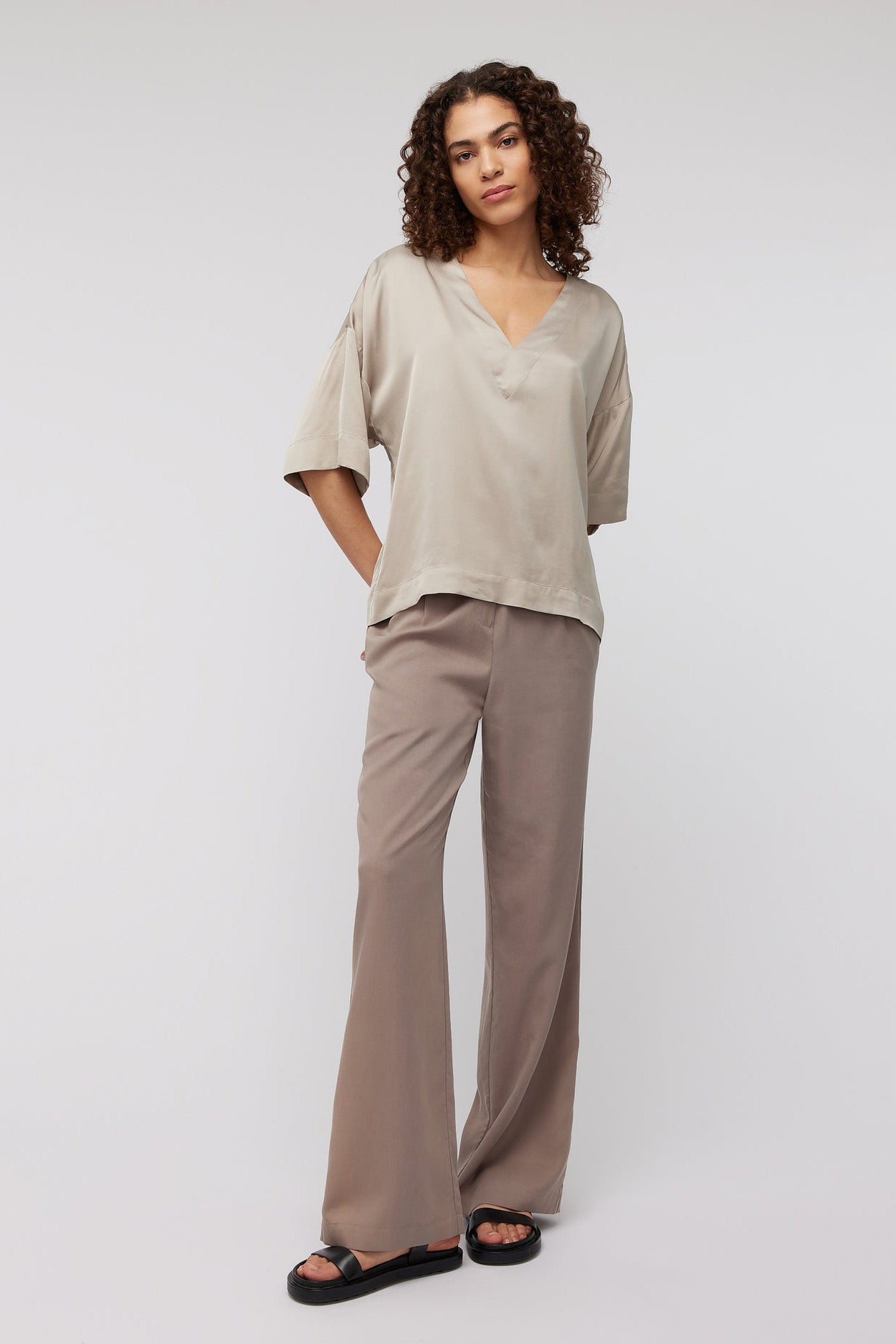 Knit-ted Wendy Pants - Sepia - RUM Amsterdam