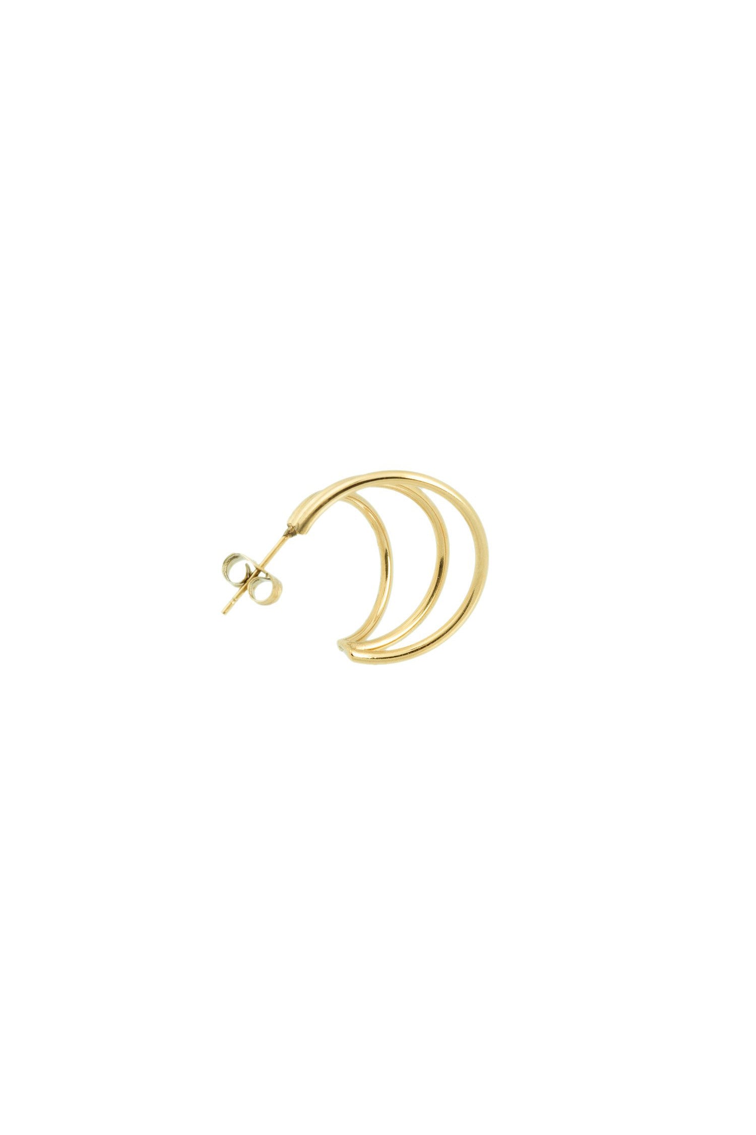 Bandhu Wire Earrings - Gold - RUM Amsterdam