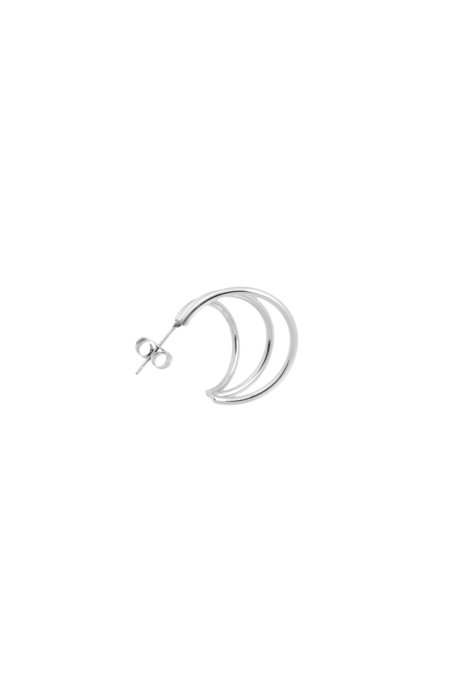 Bandhu Wire Earrings - Silver - RUM Amsterdam